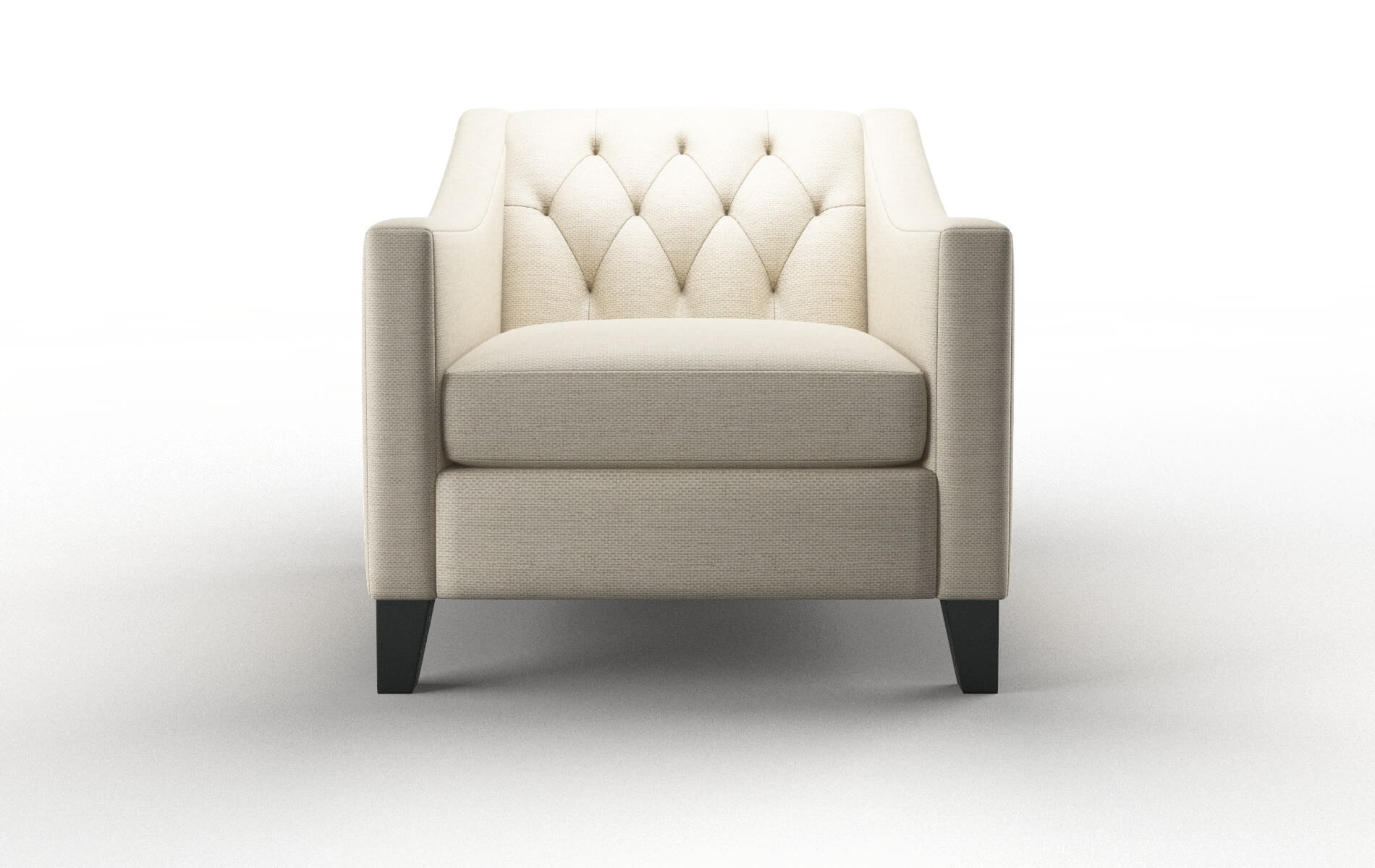 Seville Chance sand Chair Espresso Legs  1