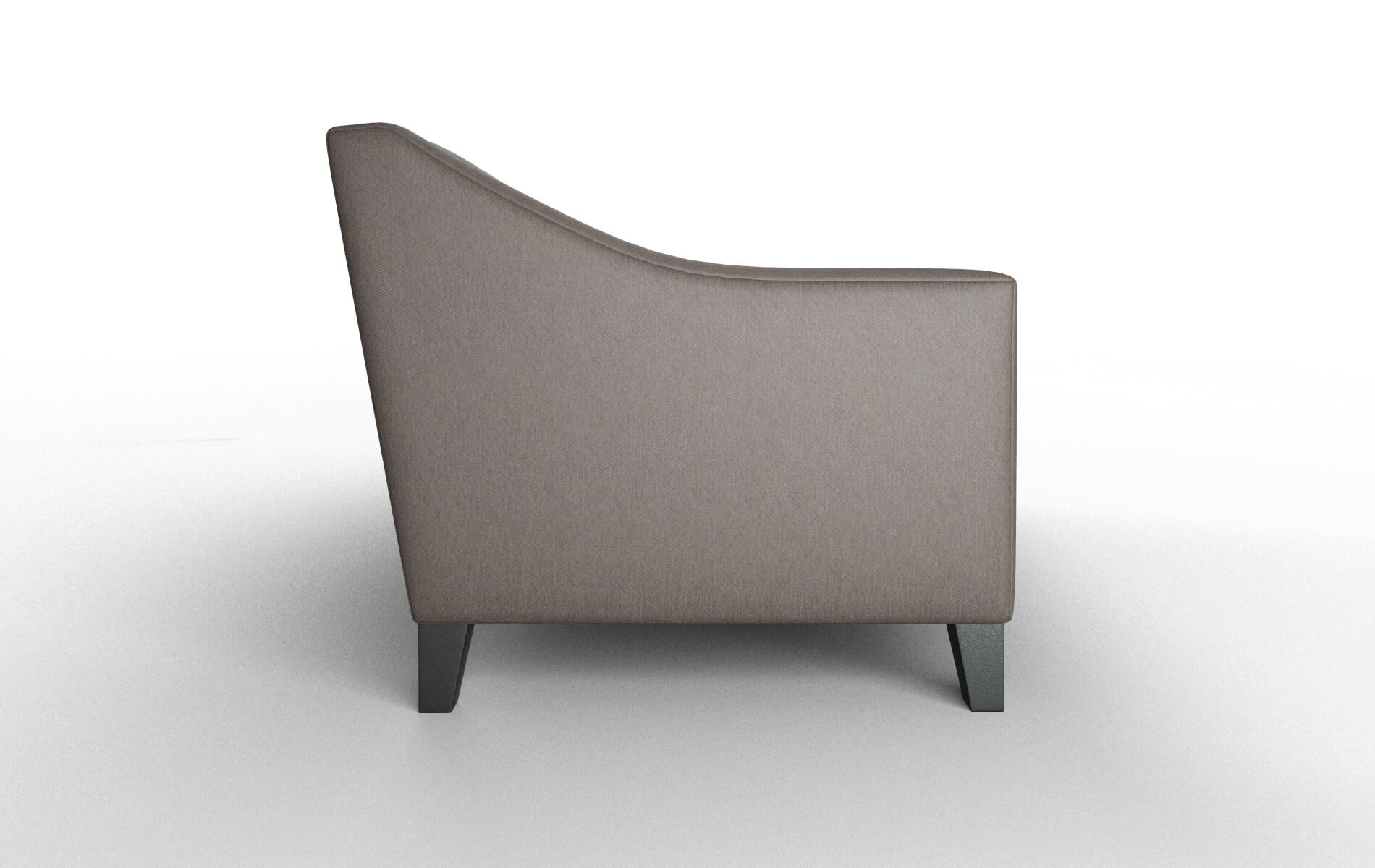 Seville Cosmo Chocolate Sofa espresso legs 3