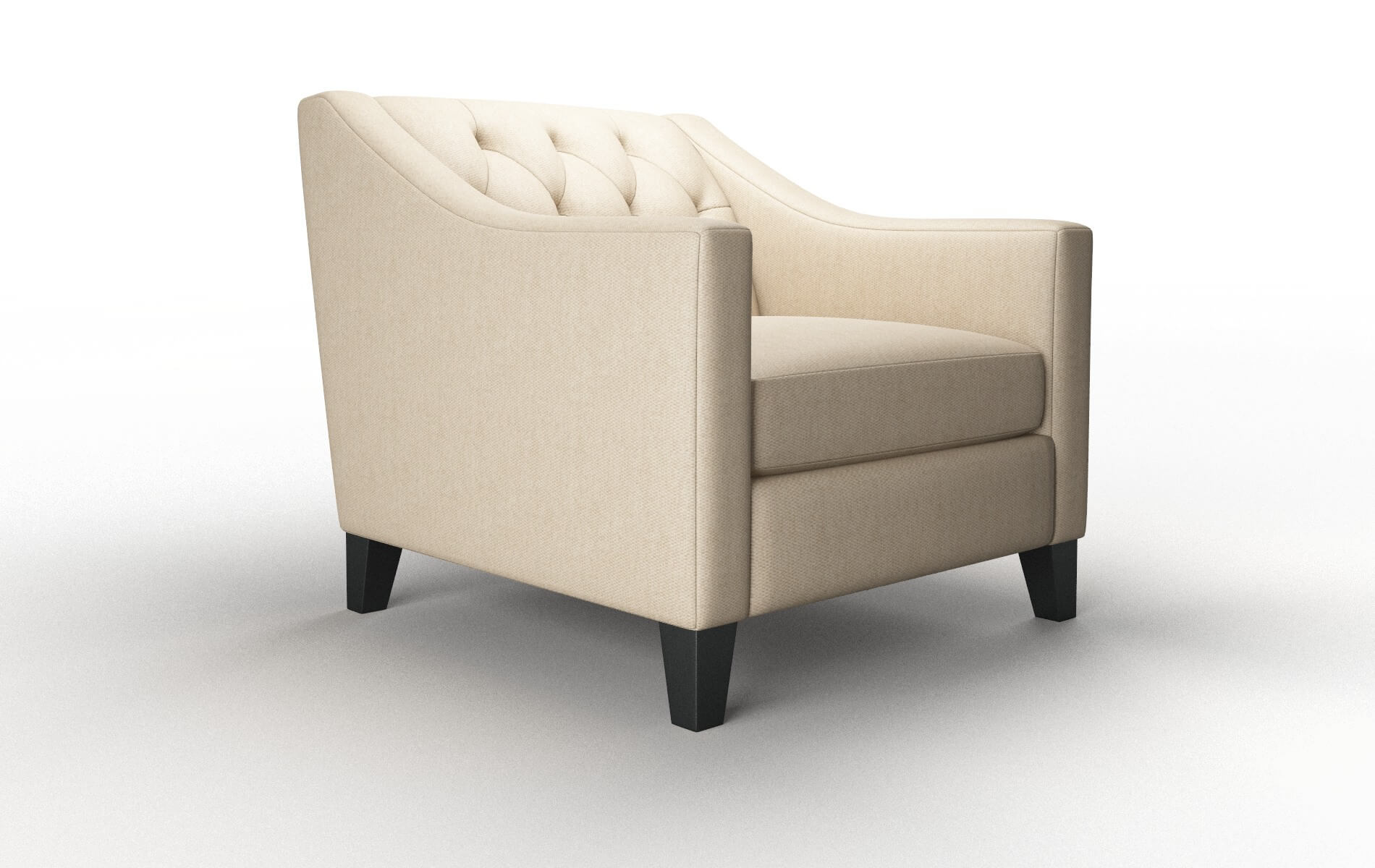 Seville Cosmo Fawn Chair espresso legs 2