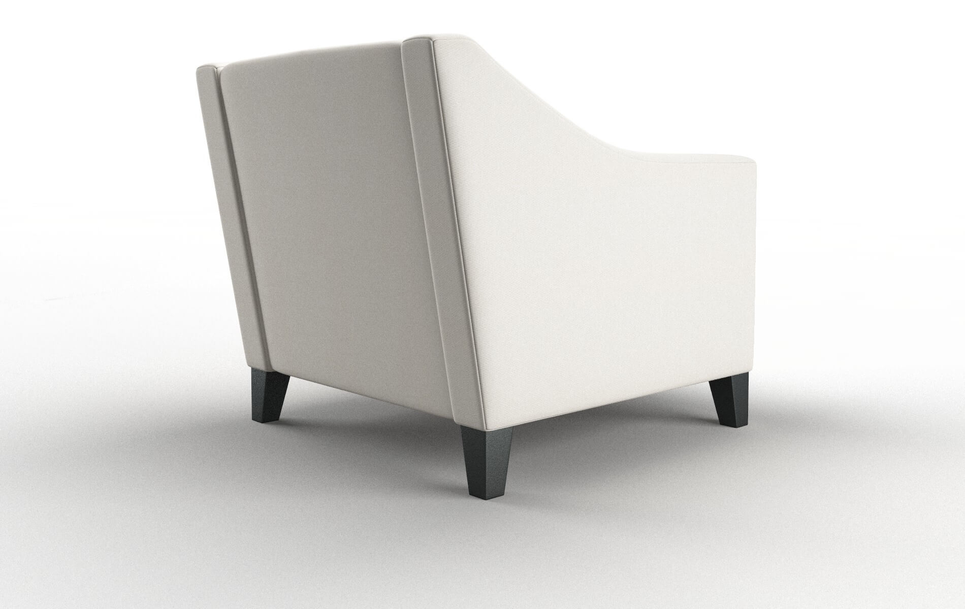 Seville Cosmo Ivory Chair espresso legs 5