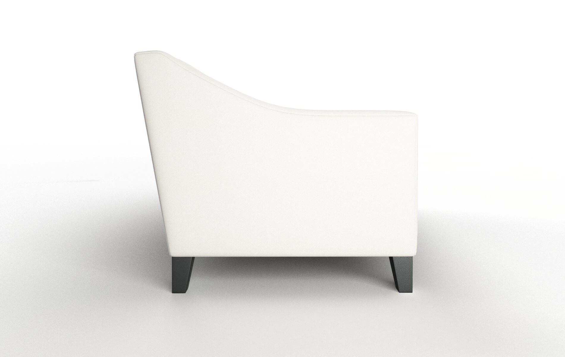 Seville Cosmo Ivory Sofa espresso legs 3