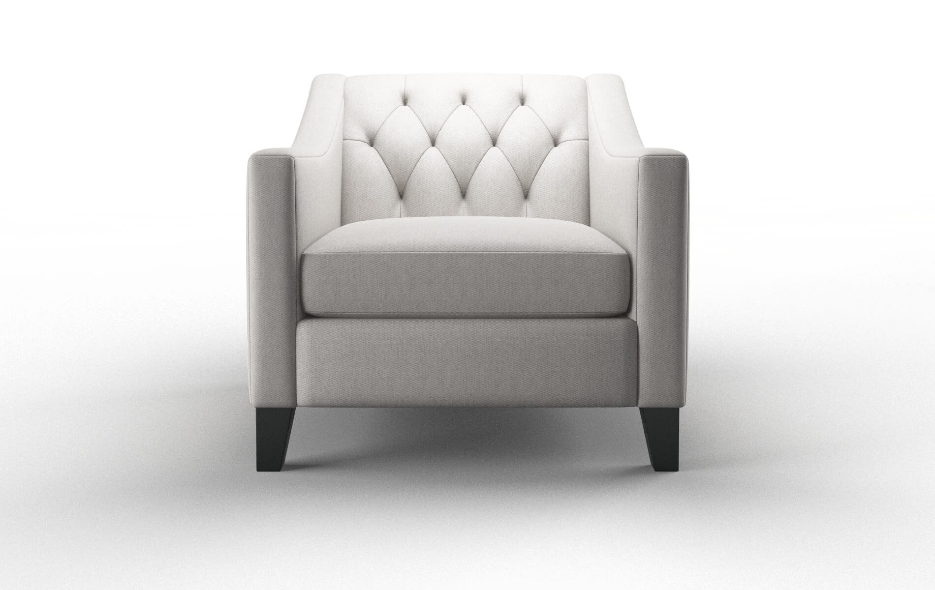 Seville Cosmo silver Chair Espresso Legs  1