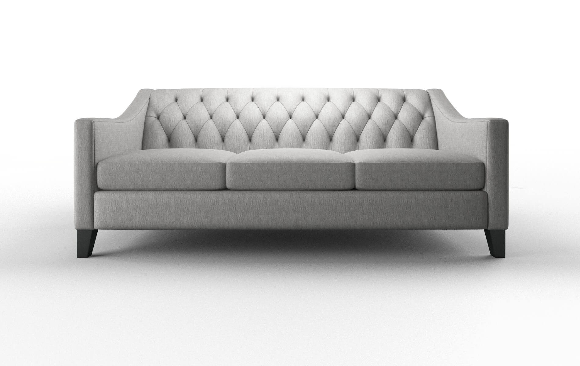 Seville Cosmo Steel Sofa espresso legs 1