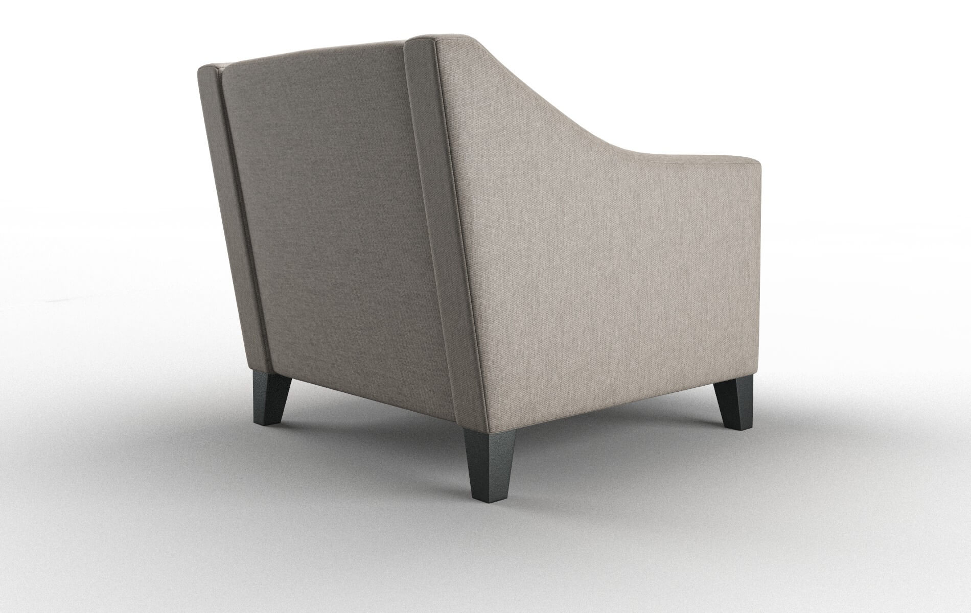 Seville Cosmo Taupe Chair espresso legs 5