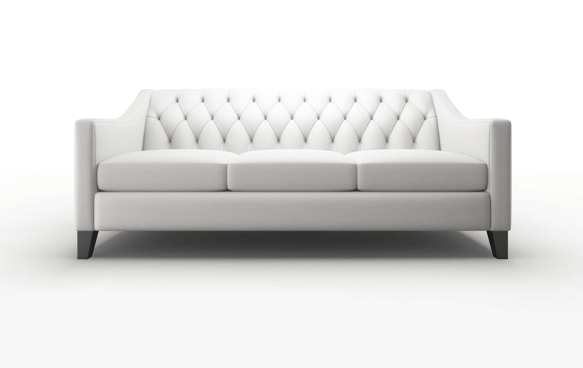 Seville Dawson Platinum Sofa espresso legs 1