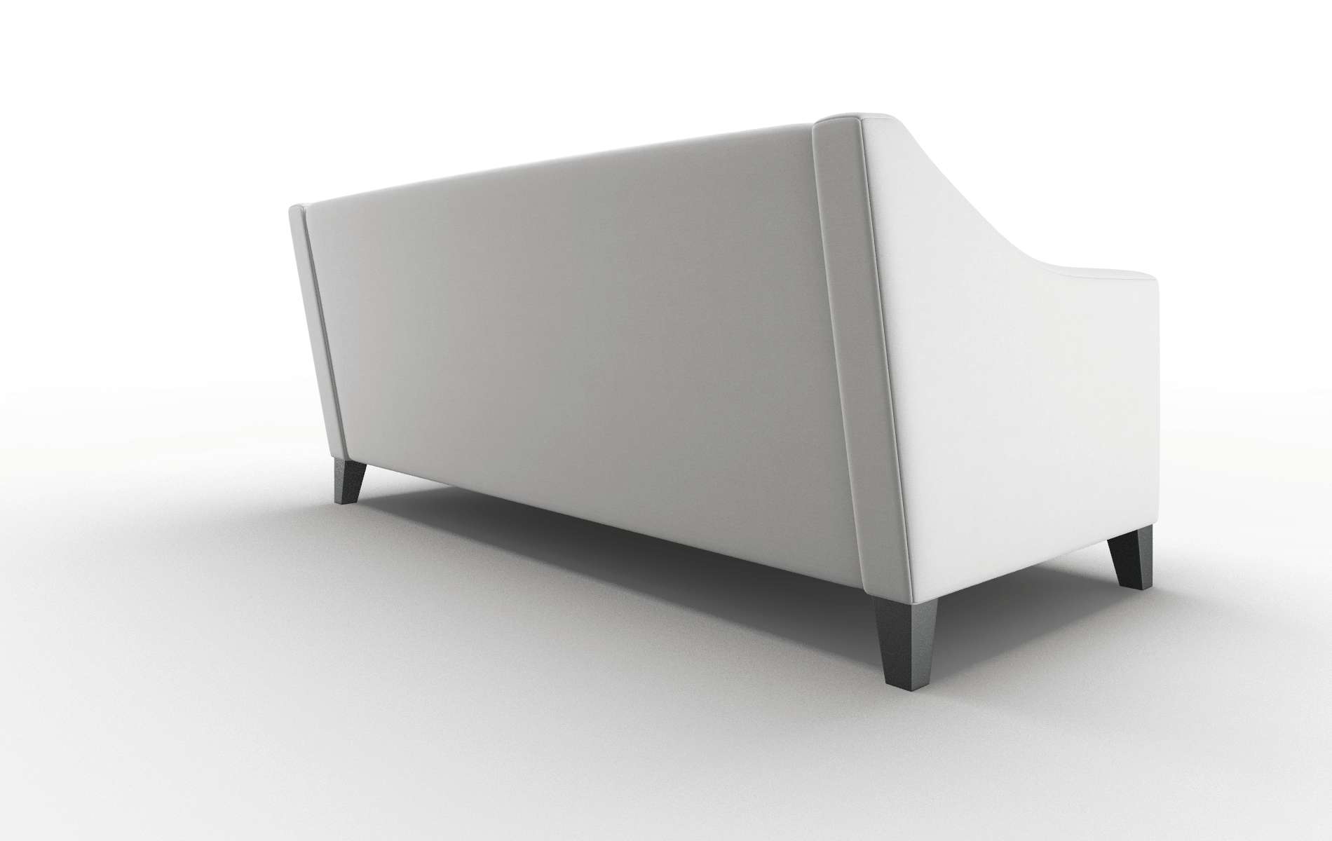 Seville Dawson Platinum Sofa espresso legs 5