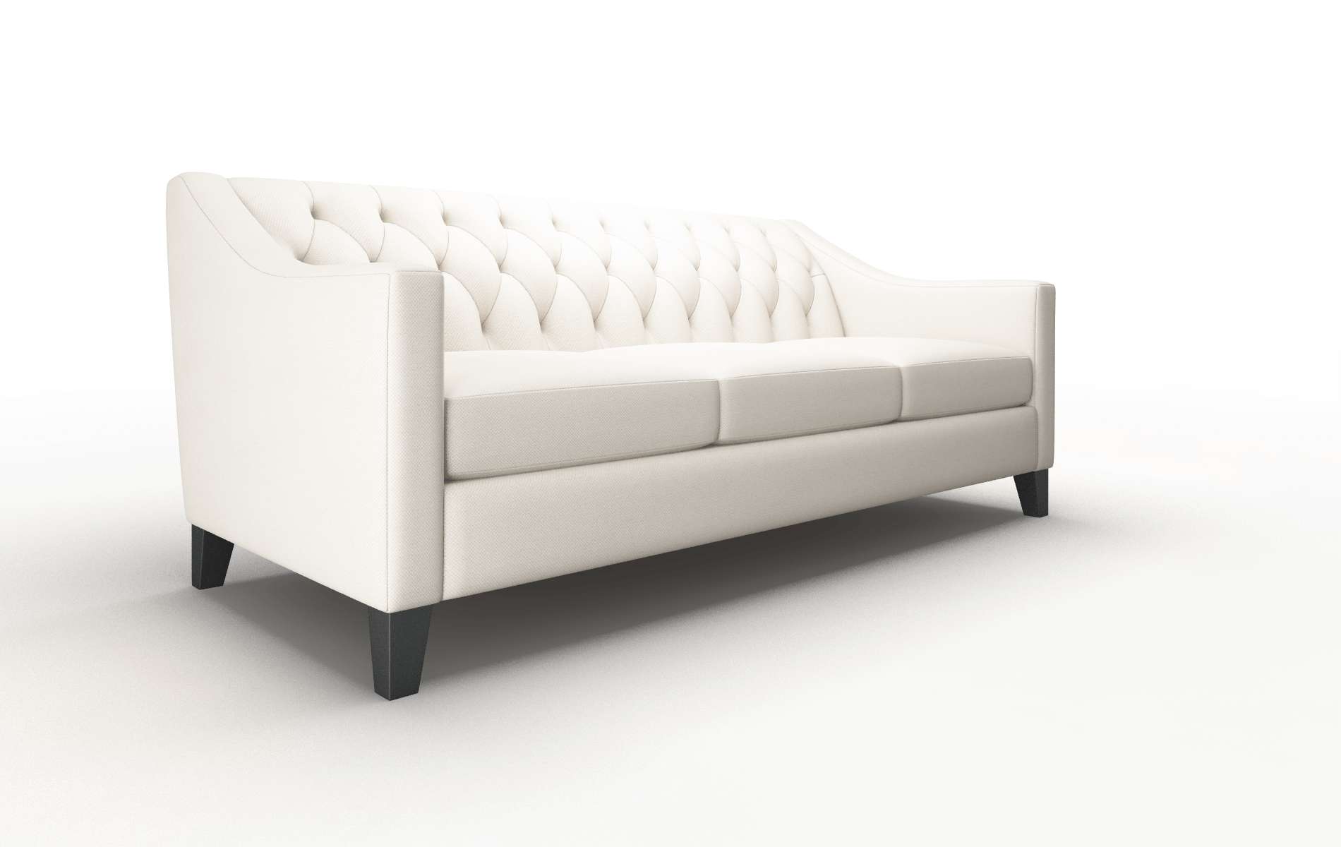 Seville Dawson Sand Sofa espresso legs 2