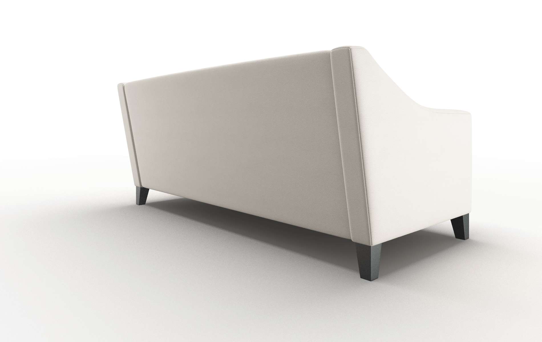 Seville Dawson Sand Sofa espresso legs 5