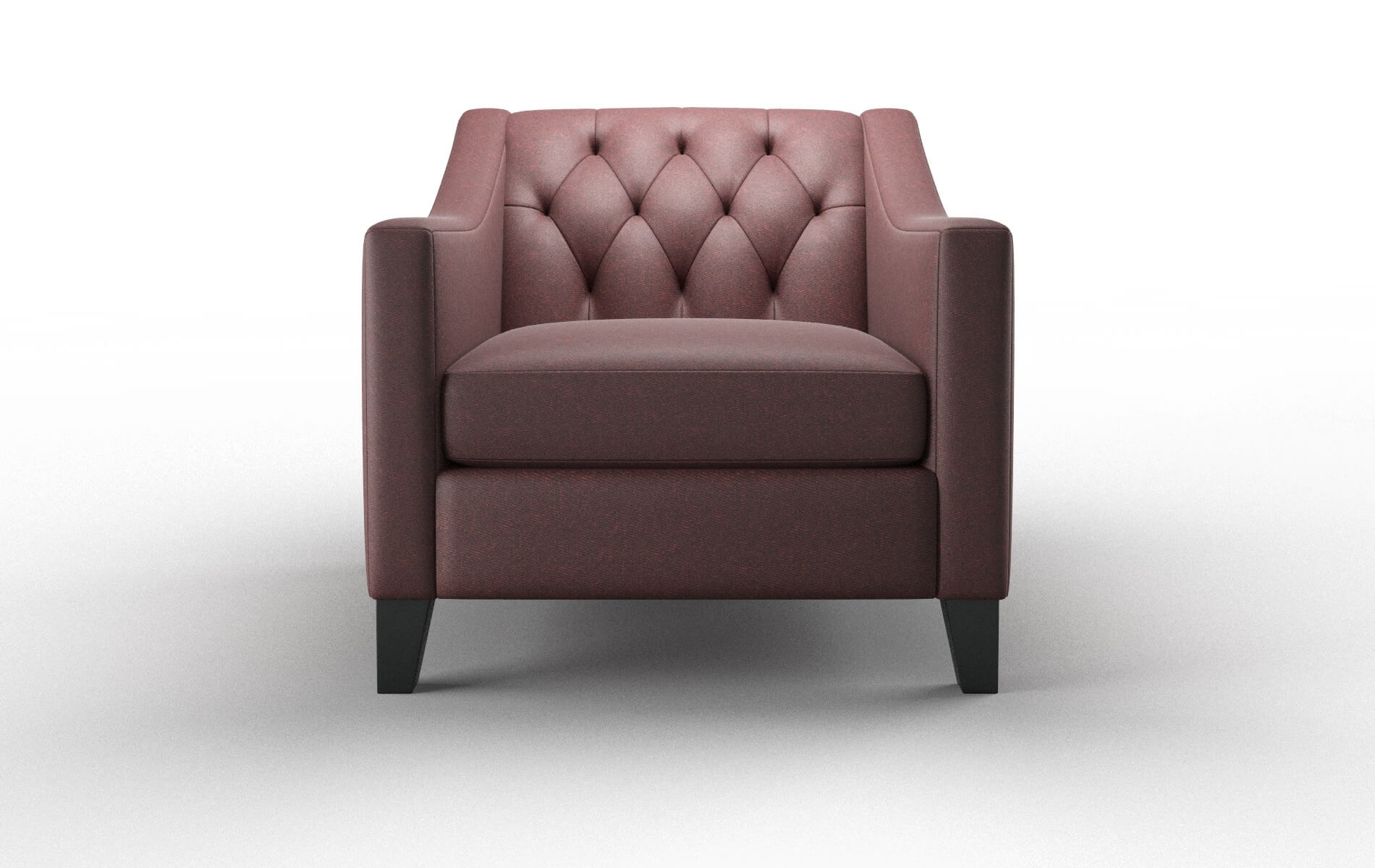 Seville Derby Berry Chair espresso legs 1