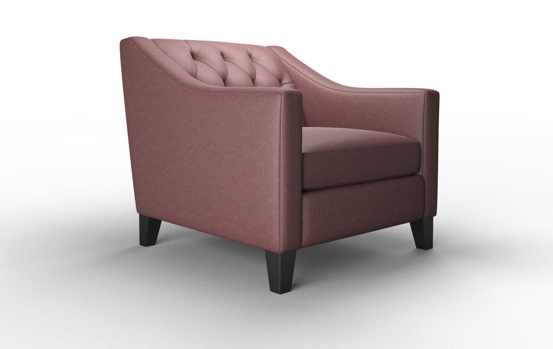 Seville Derby Berry Chair espresso legs 2