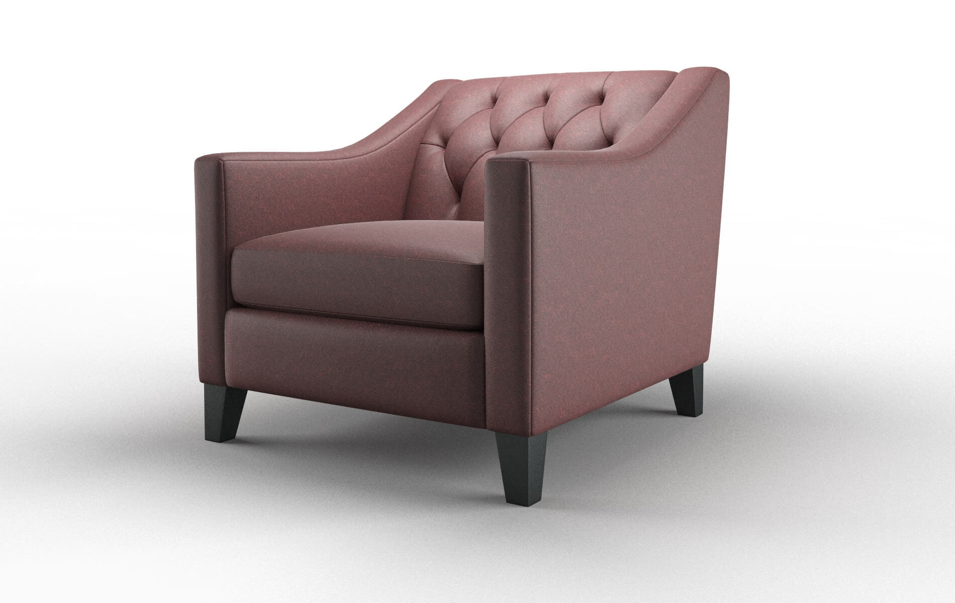 Seville Derby Berry Chair espresso legs 4