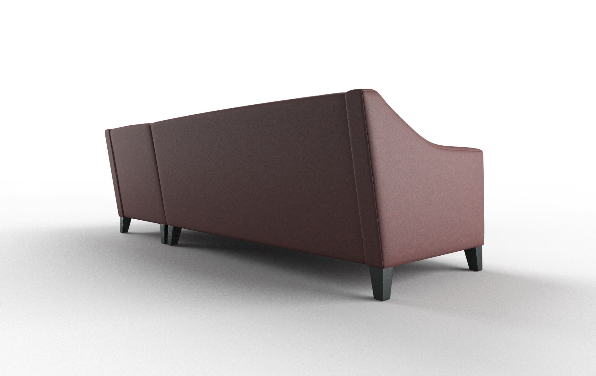 Seville Derby Berry Panel espresso legs 5