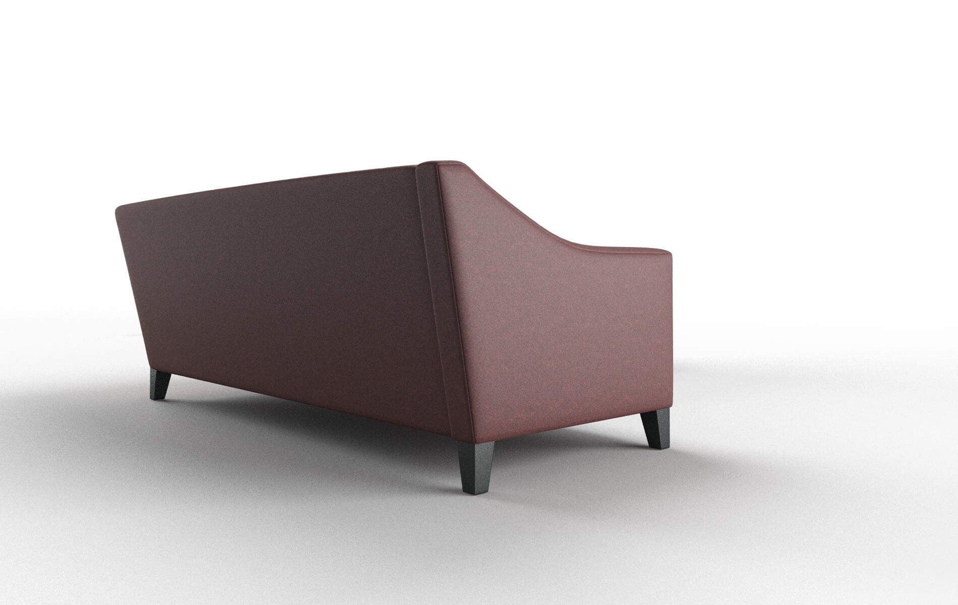 Seville Derby Berry Sectional espresso legs 3