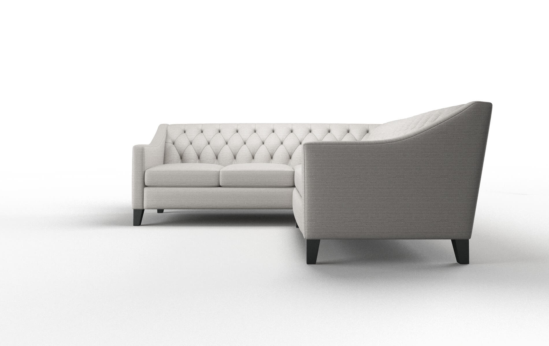 Seville Derby Grey Sectional espresso legs 5