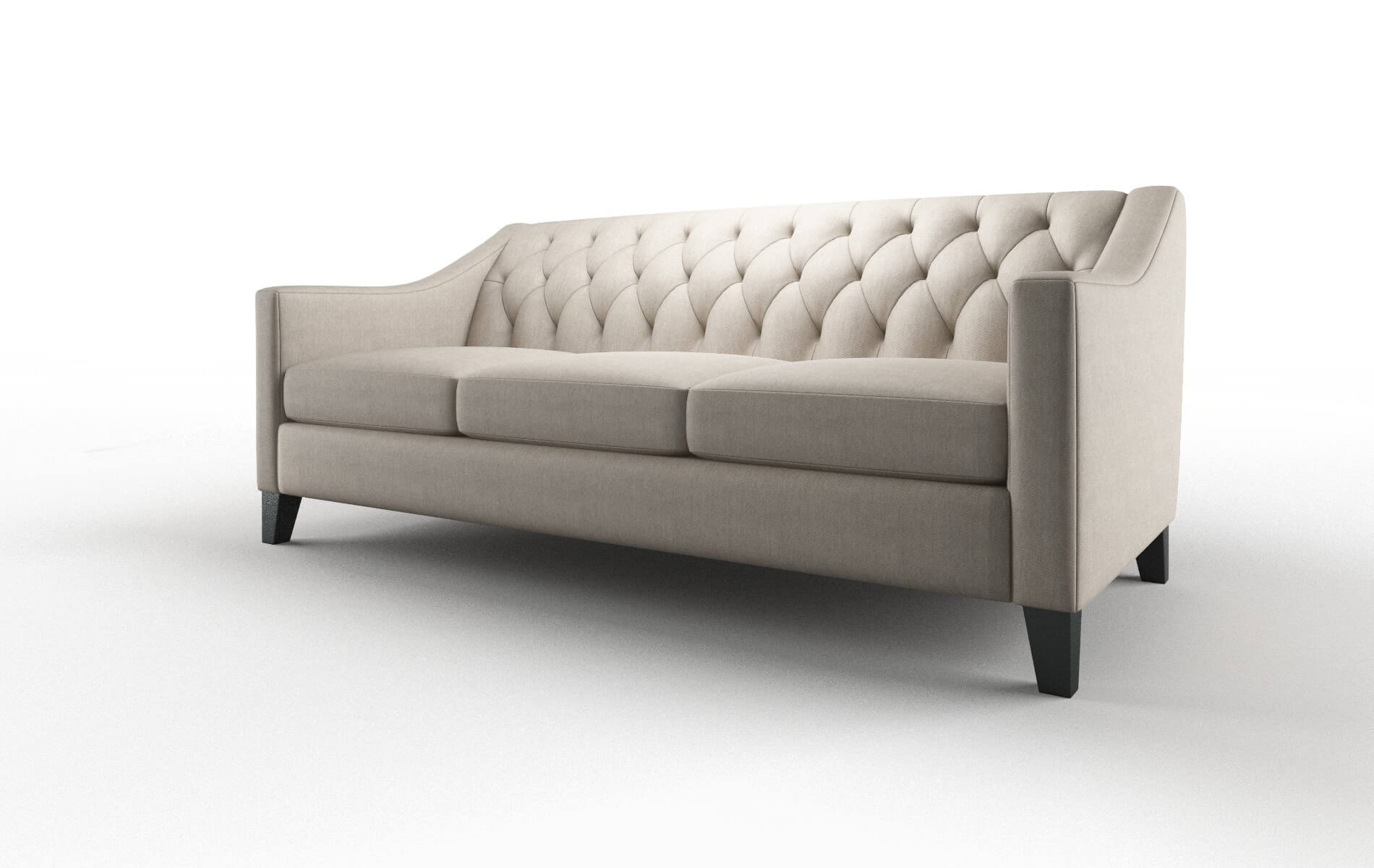 Seville Derby Linen Sofa espresso legs 4