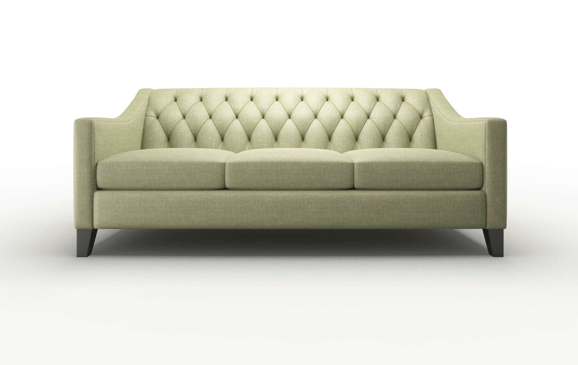 Seville Durham Lime Sofa espresso legs 1