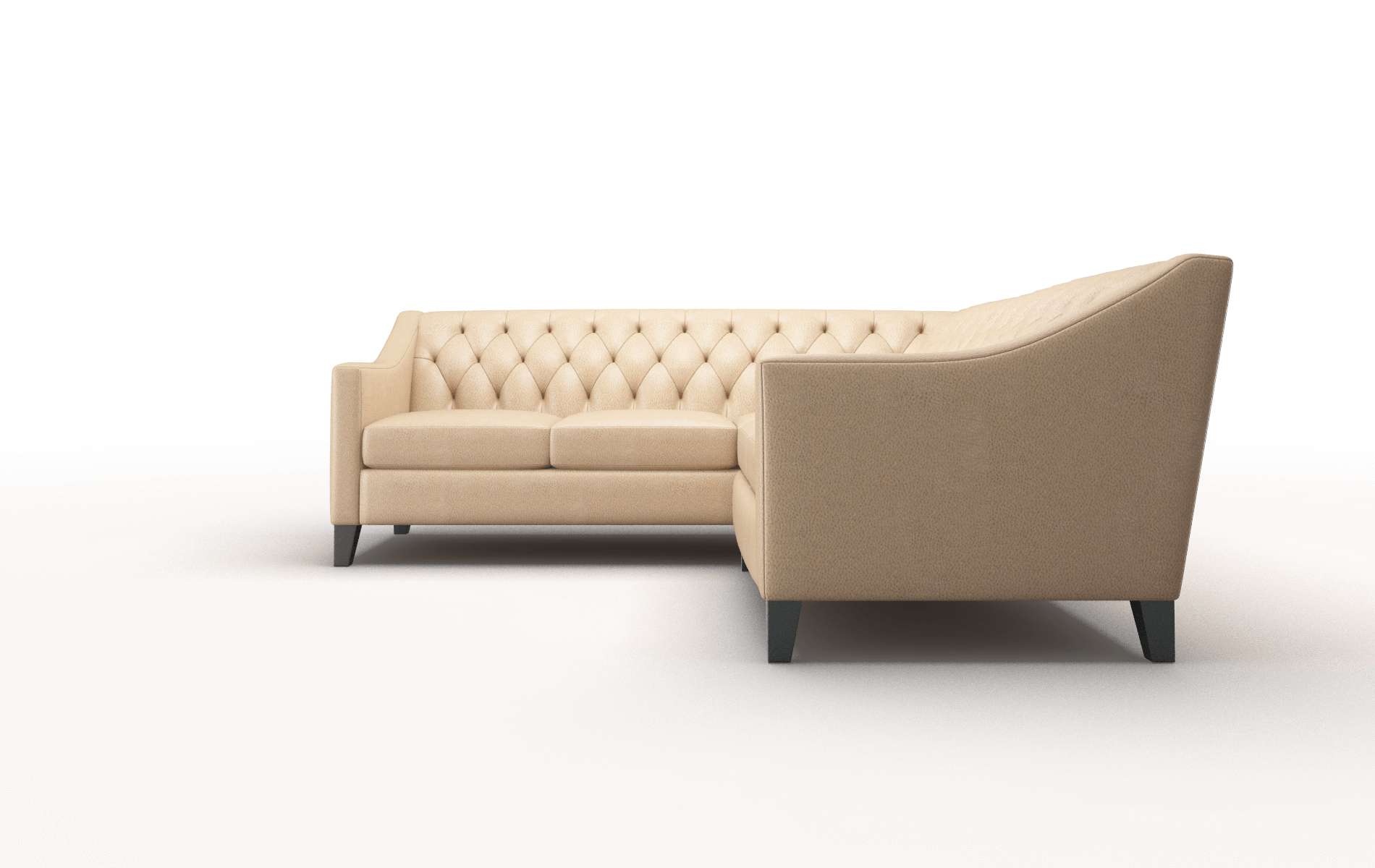 Seville Ford Dune Sectional espresso legs 5