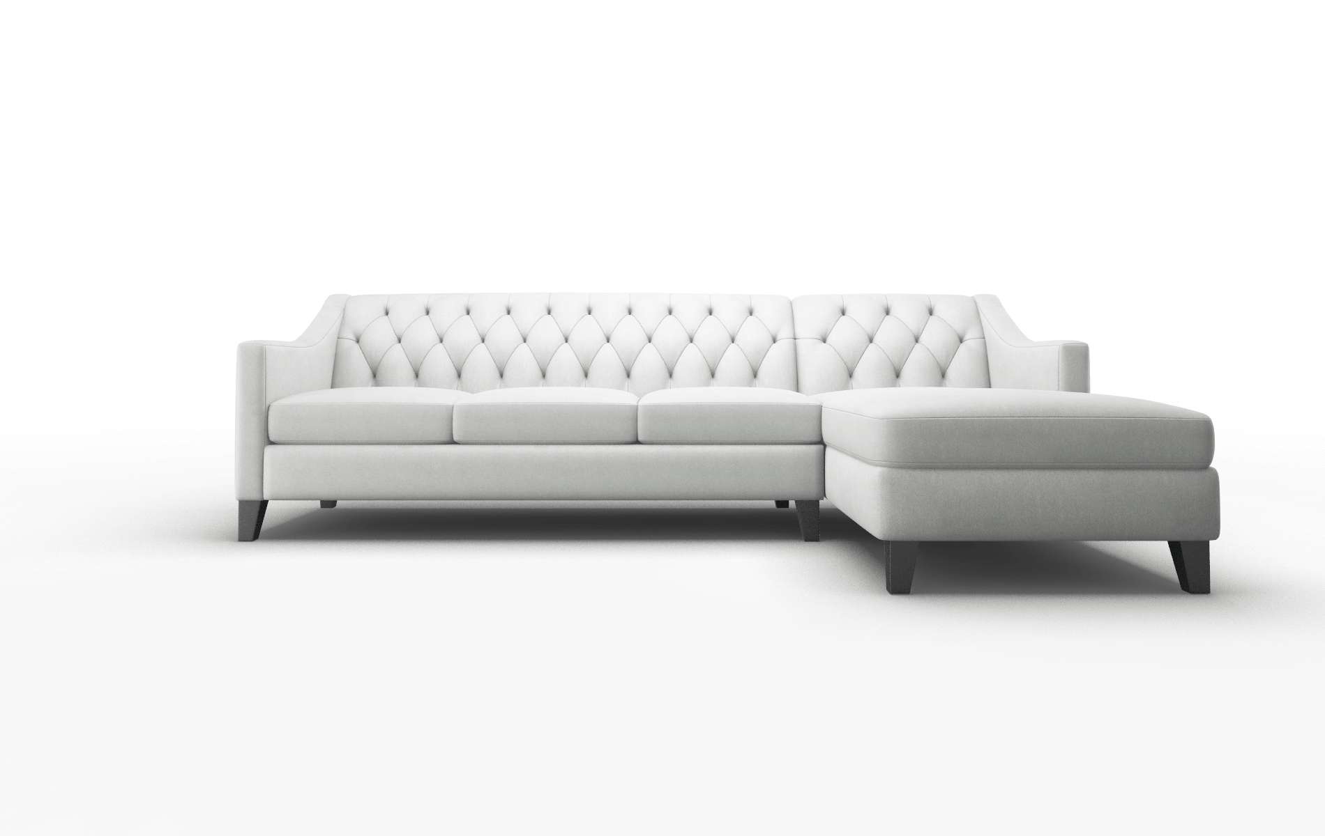 Seville Geo Sterling Panel espresso legs 1