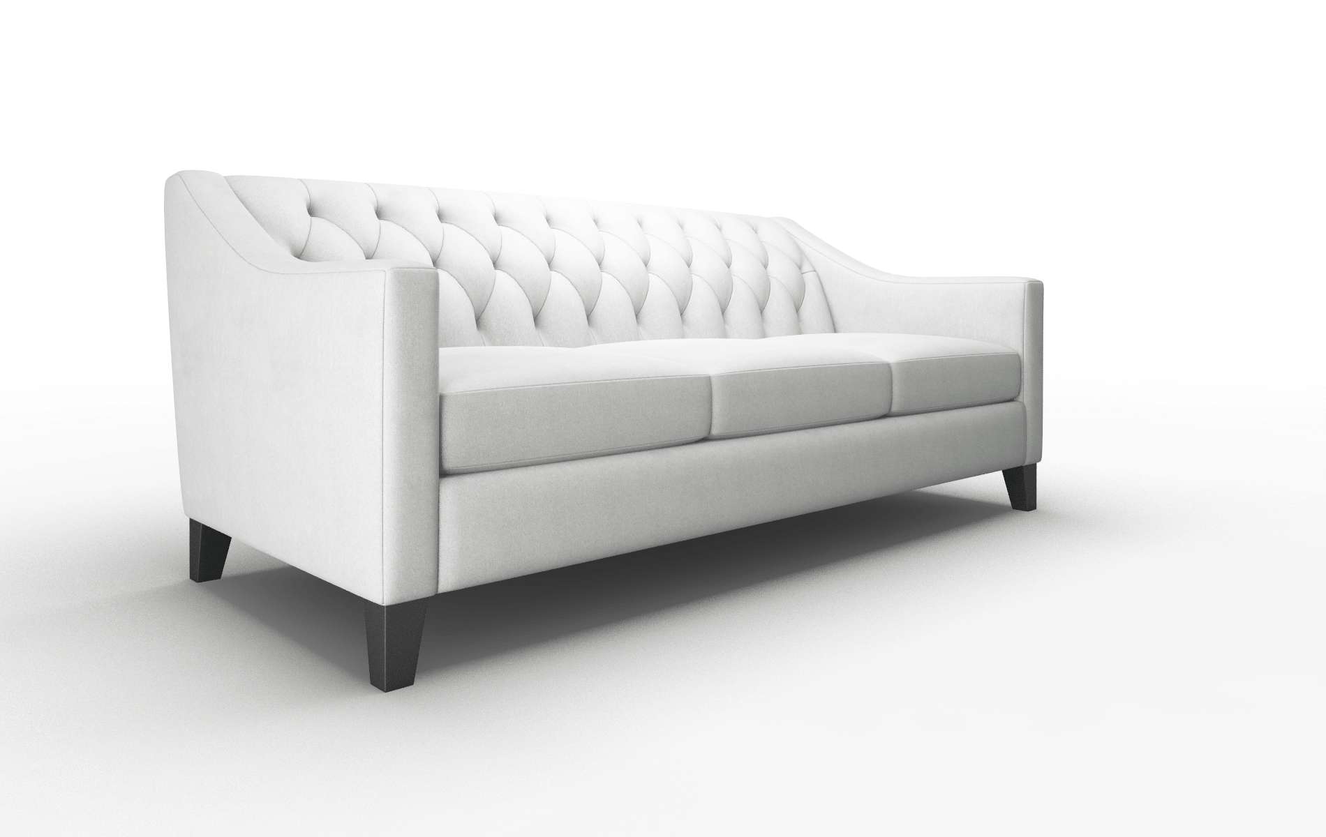 Seville Geo Sterling Sofa espresso legs 2
