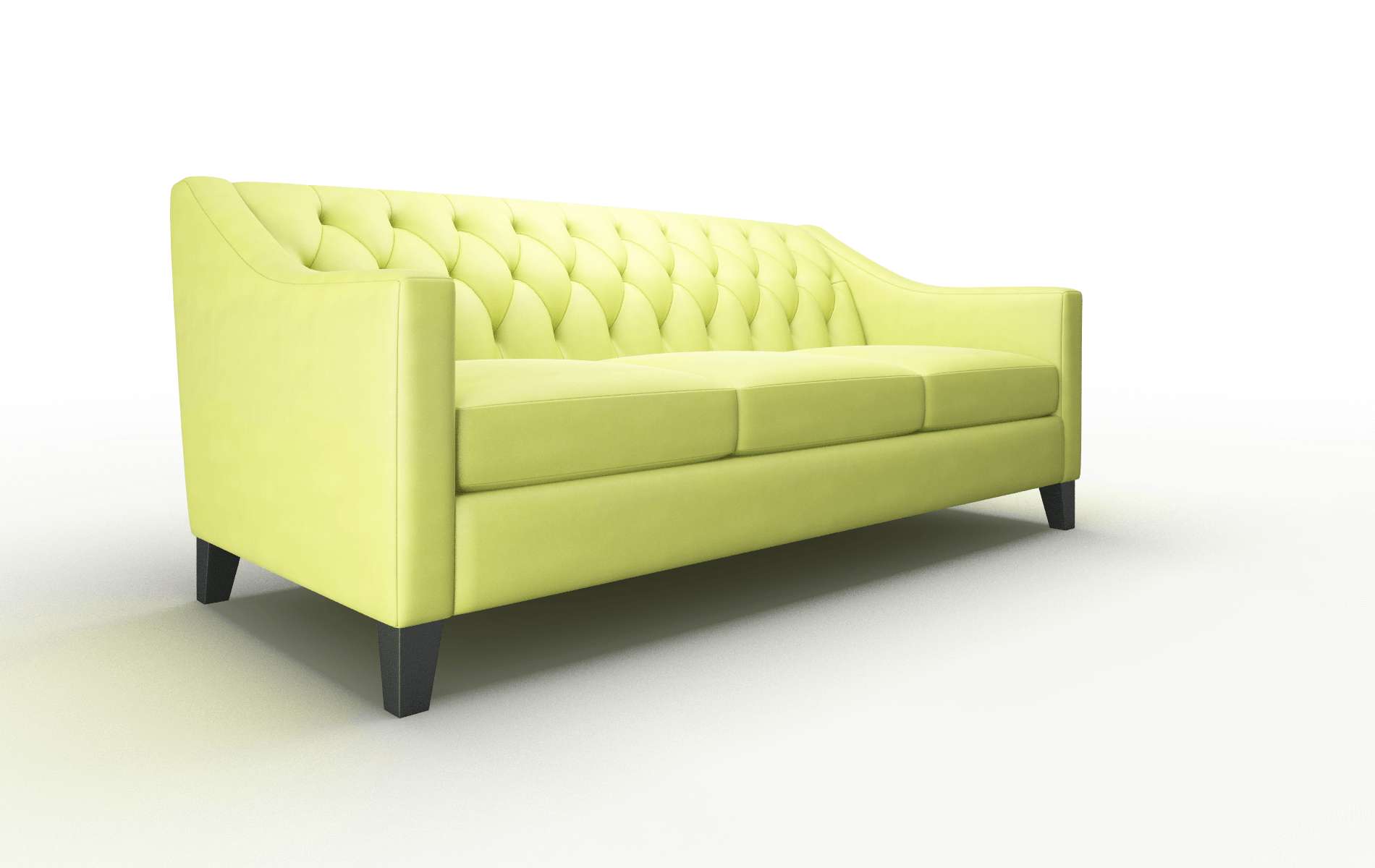 Seville Hathaway Apple Sofa espresso legs 2
