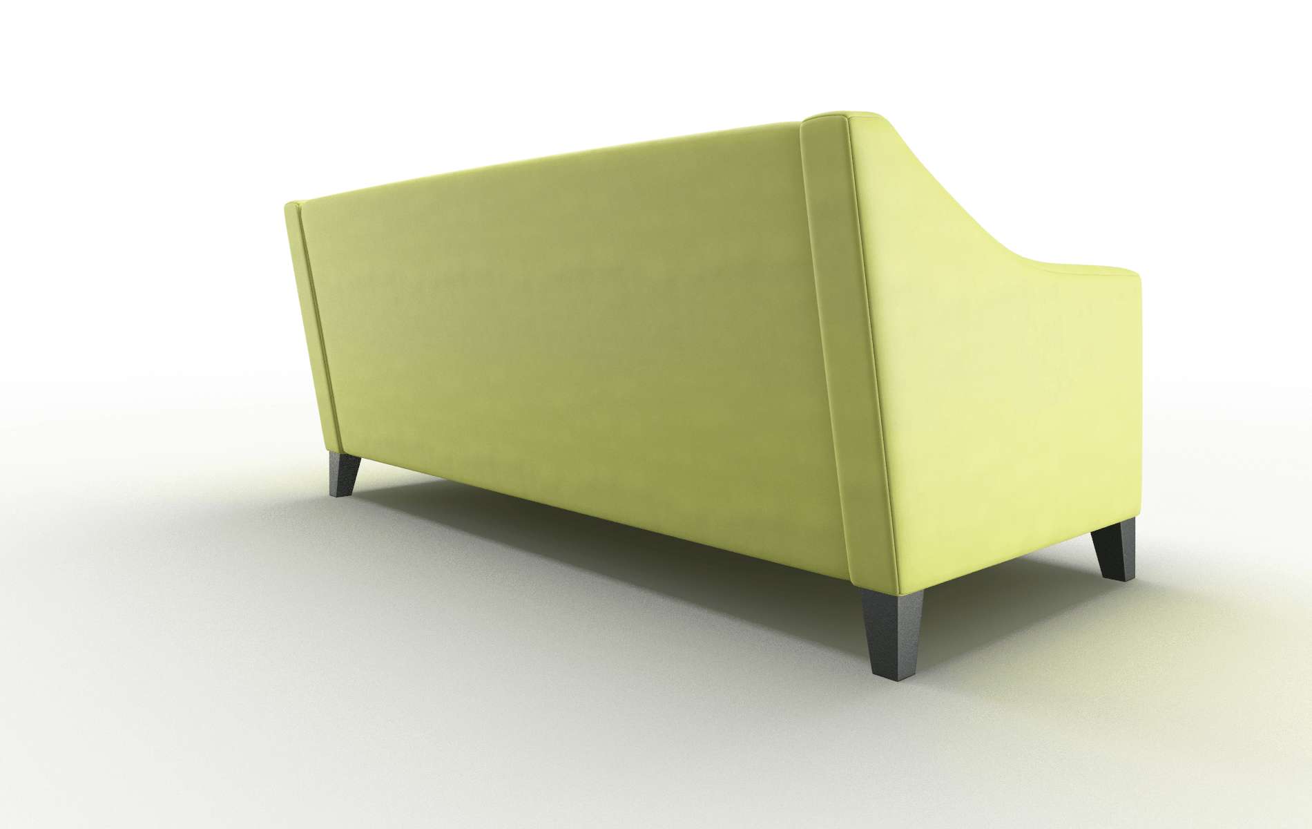 Seville Hathaway Apple Sofa espresso legs 5