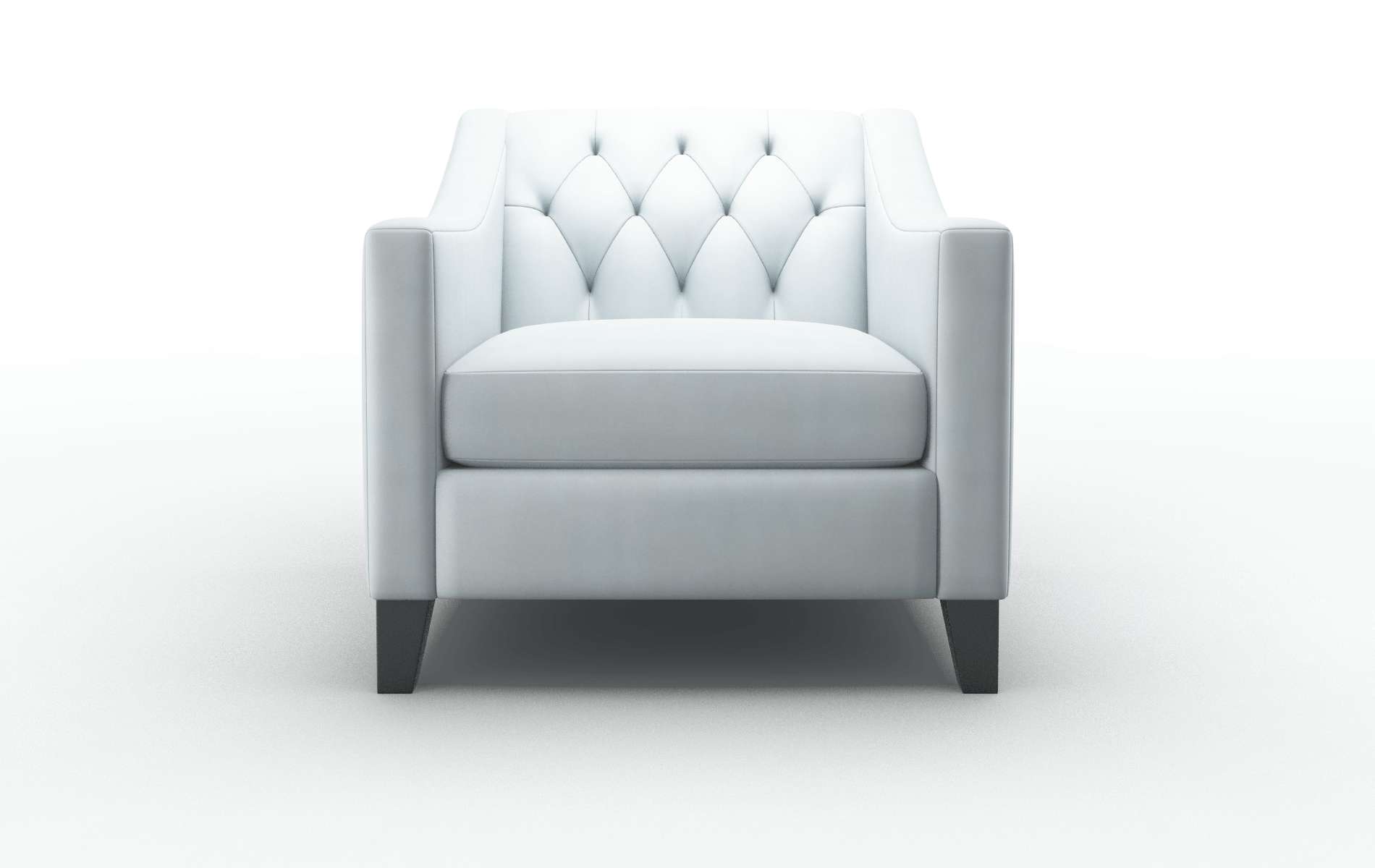 Seville Hathaway Aqua Chair espresso legs 1