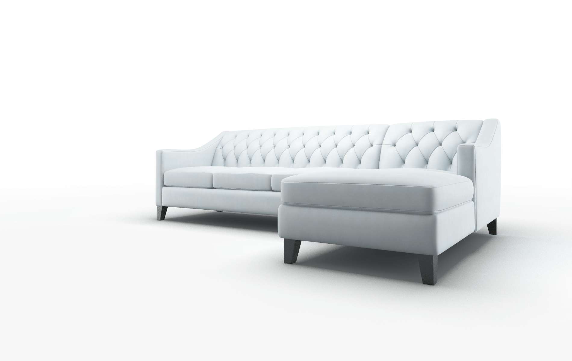 Seville Hathaway Aqua Panel espresso legs 4