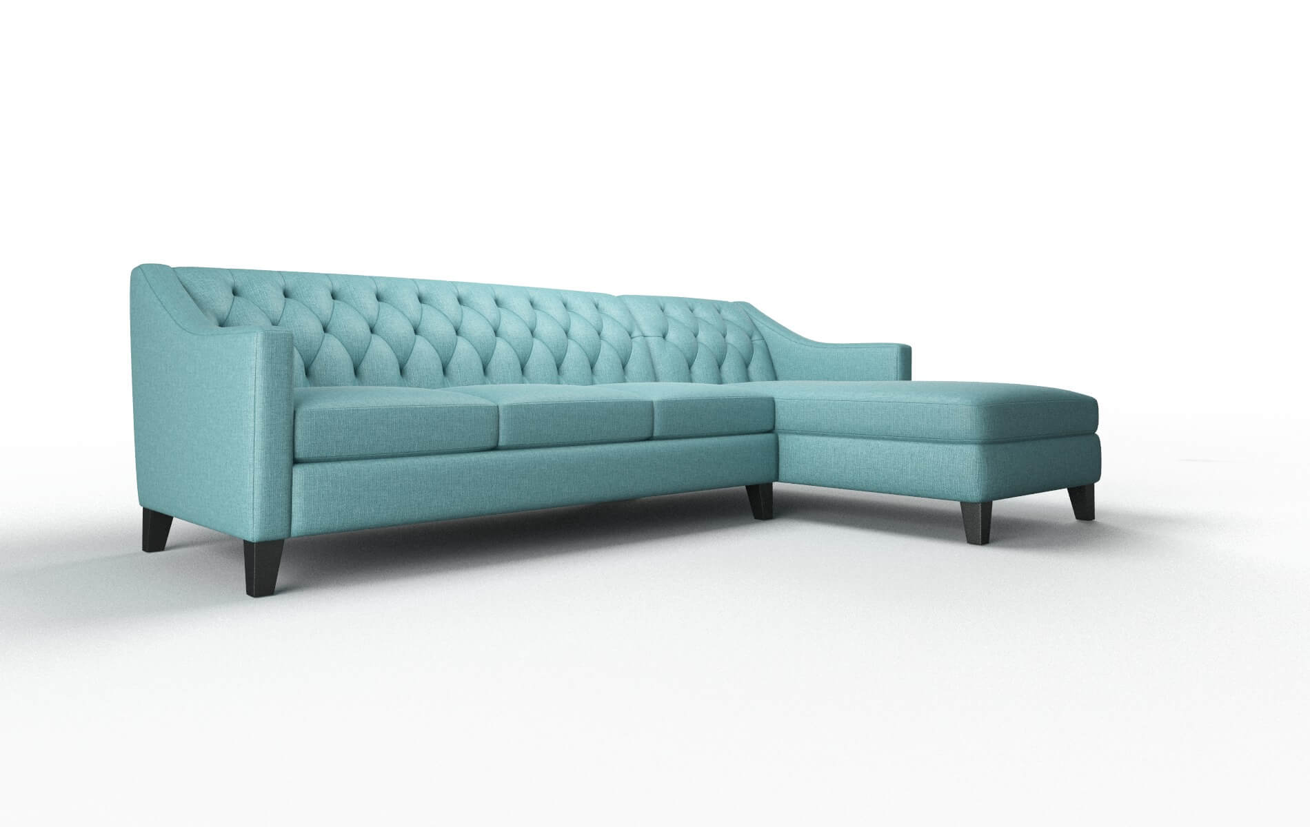 Seville Hepburn_hrp Emerald Panel espresso legs 2