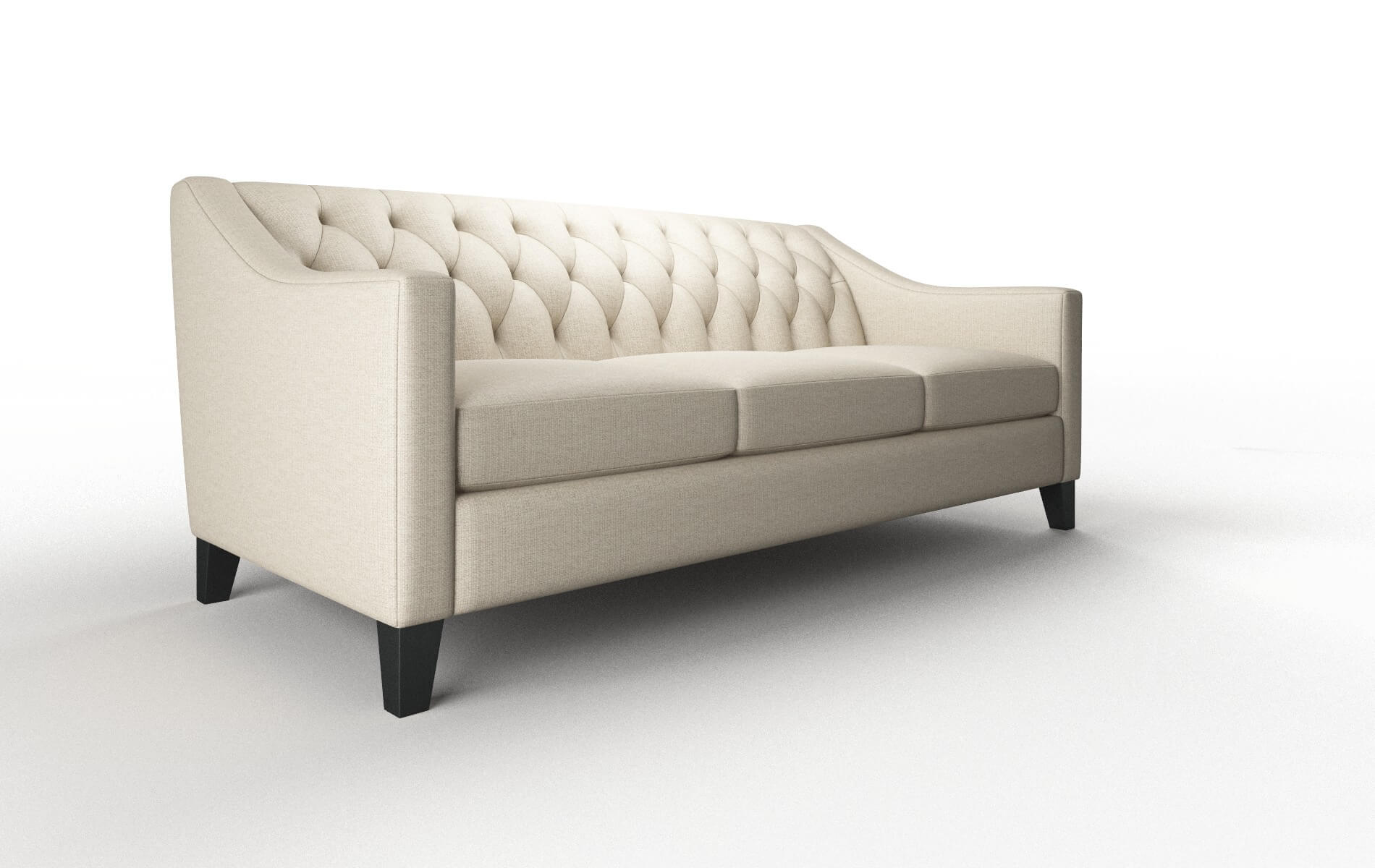 Seville Insight Barley Sofa espresso legs 2