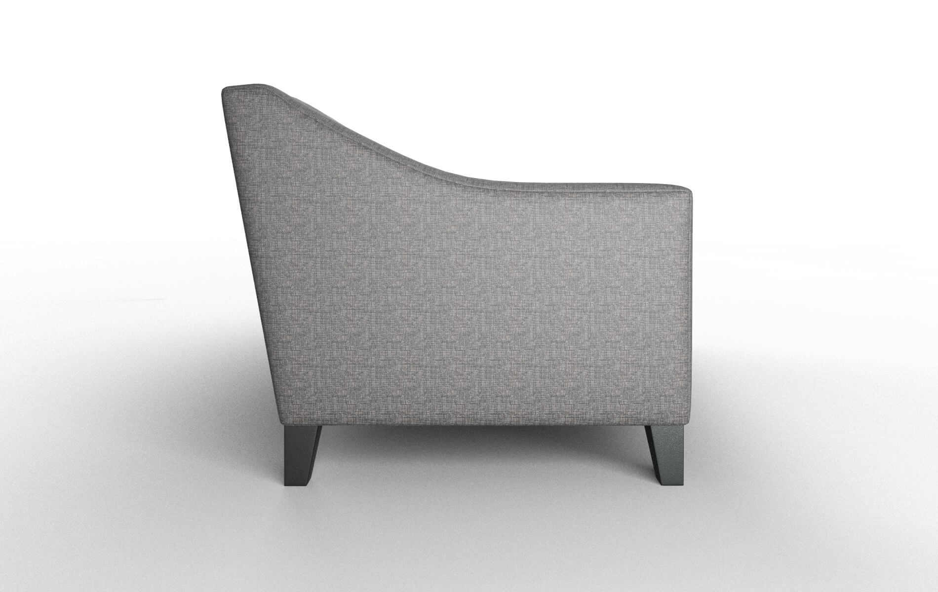 Seville Insight Charcoal Sofa espresso legs 3
