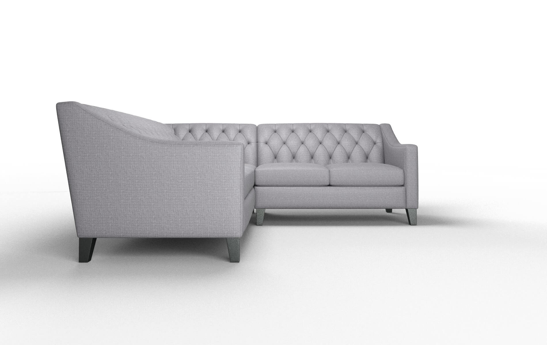 Seville Insight Denim Sectional espresso legs 2