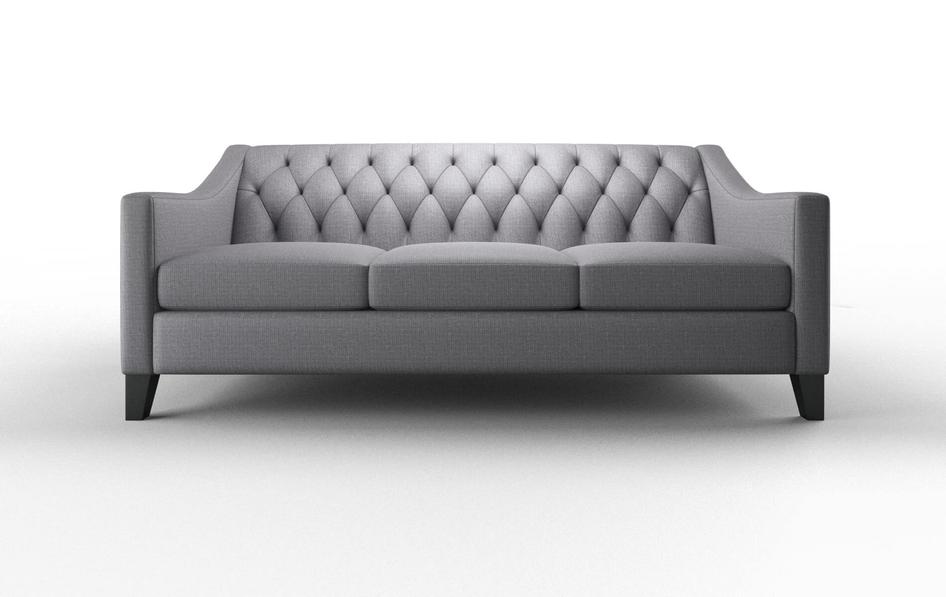 Seville Insight Denim Sofa espresso legs 1