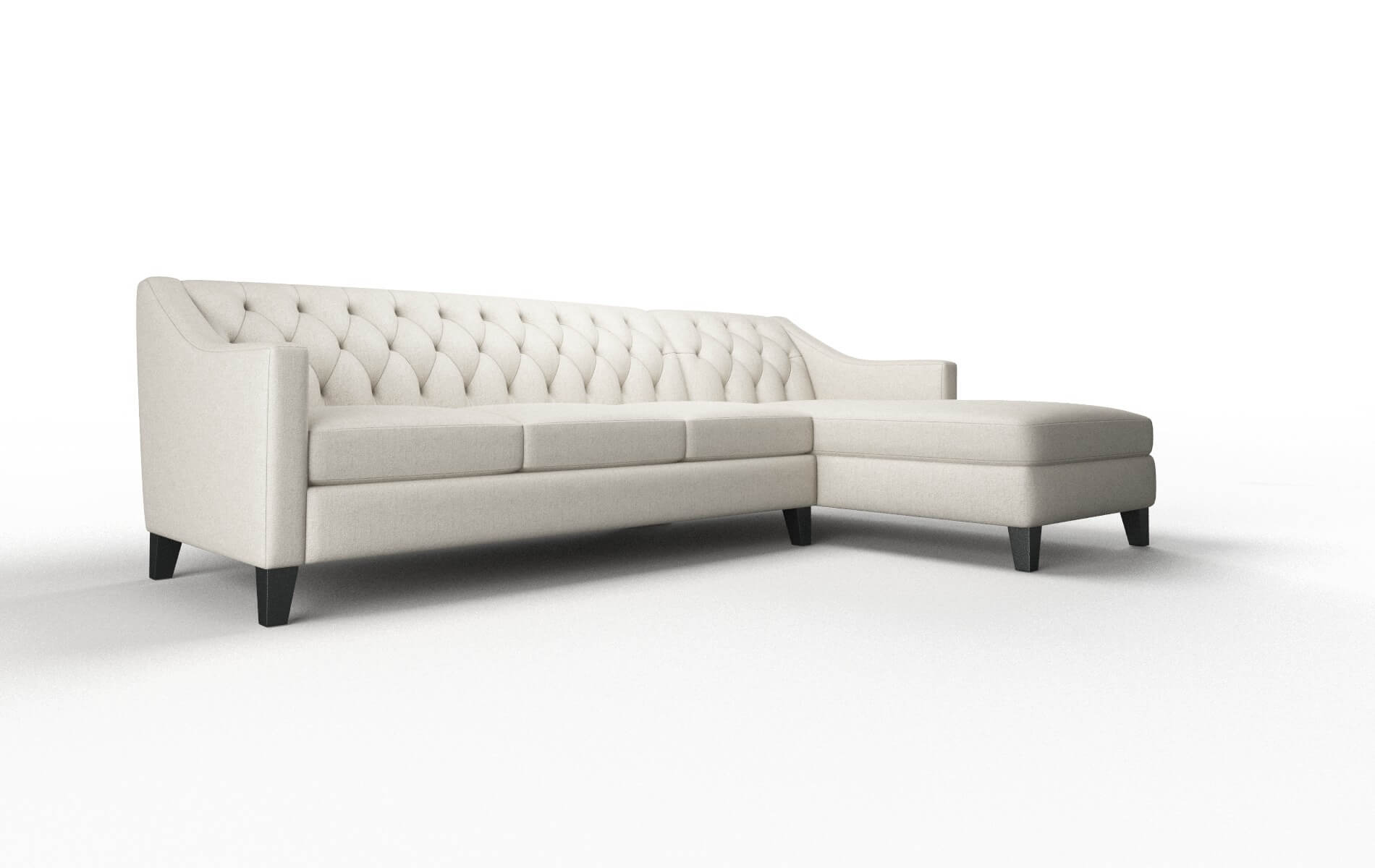 Seville Insight Dove Panel espresso legs 2