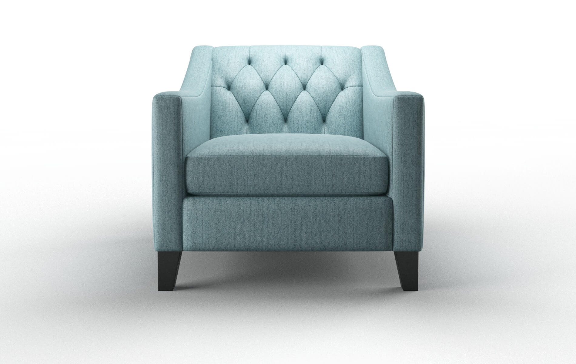 Seville Insight peacock Chair Espresso Legs  1