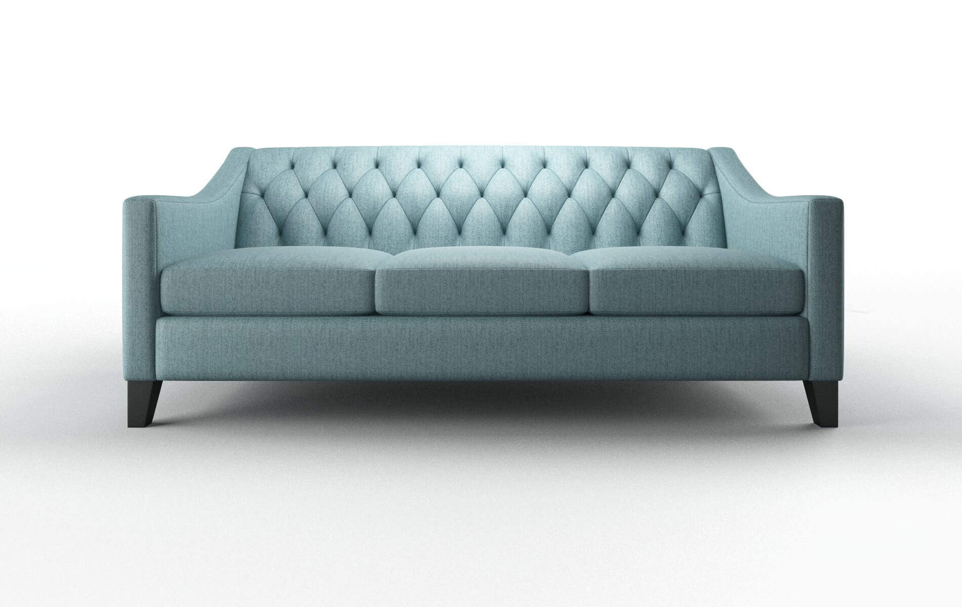 Seville Insight peacock Sofa Espresso Legs  1