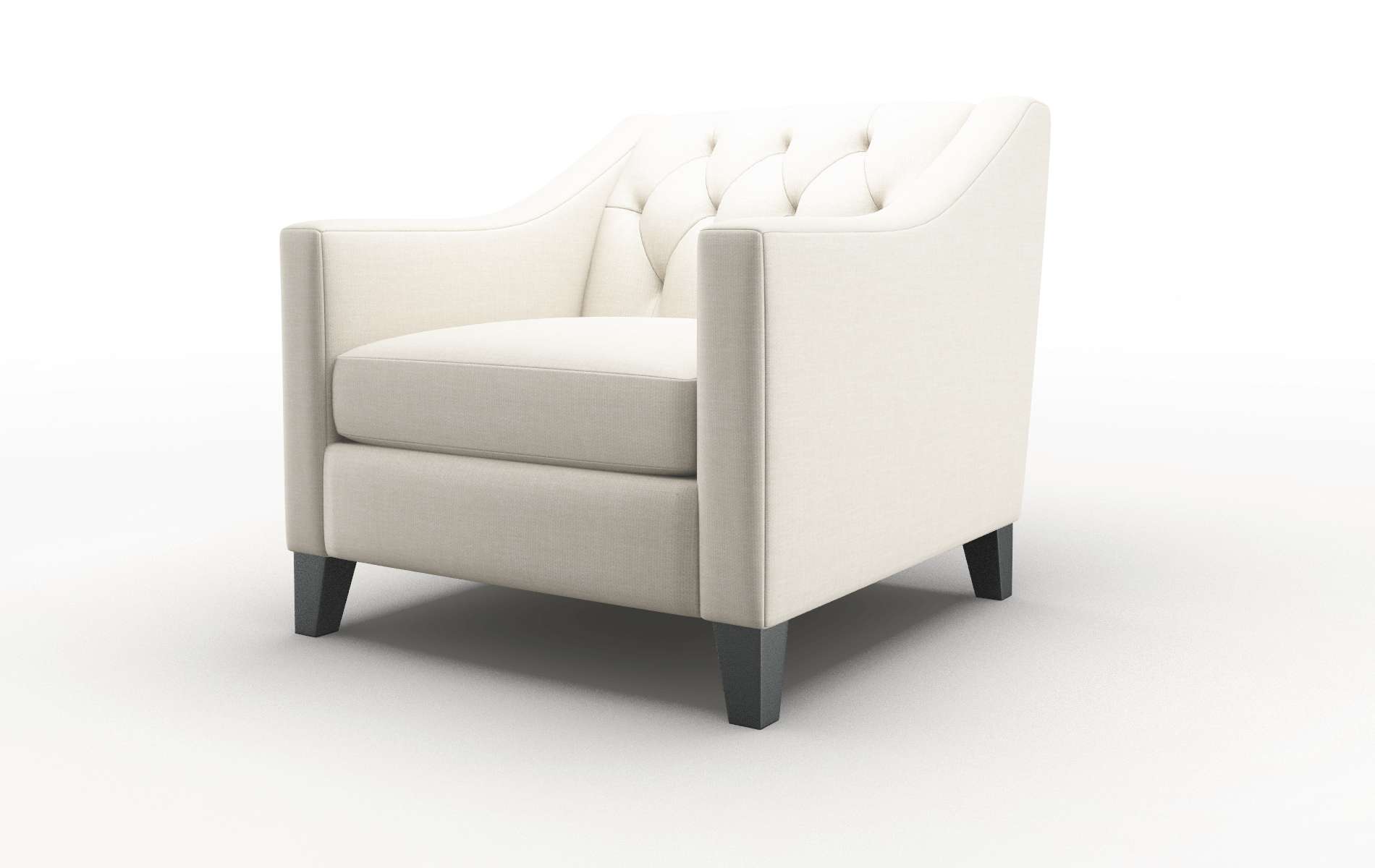 Seville Keylargo Almond Chair espresso legs 4