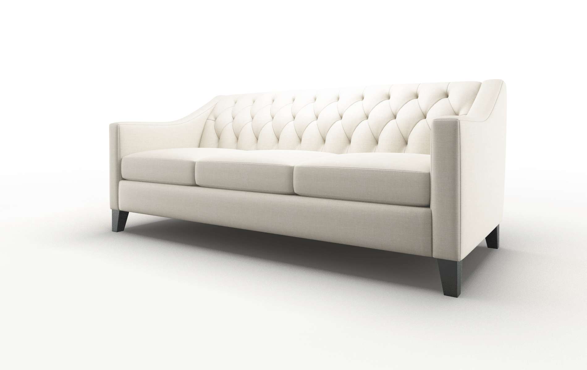 Seville Keylargo Almond Sofa espresso legs 4
