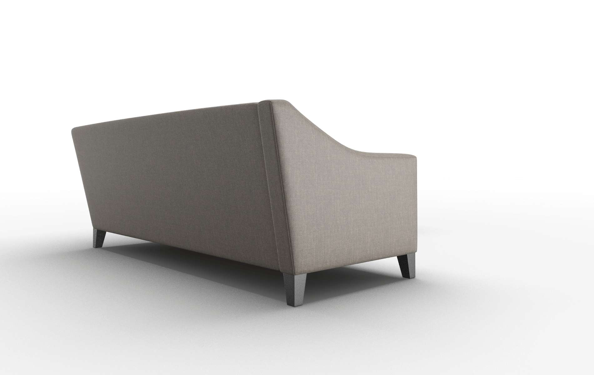 Seville Keylargo Bark Sectional espresso legs 3