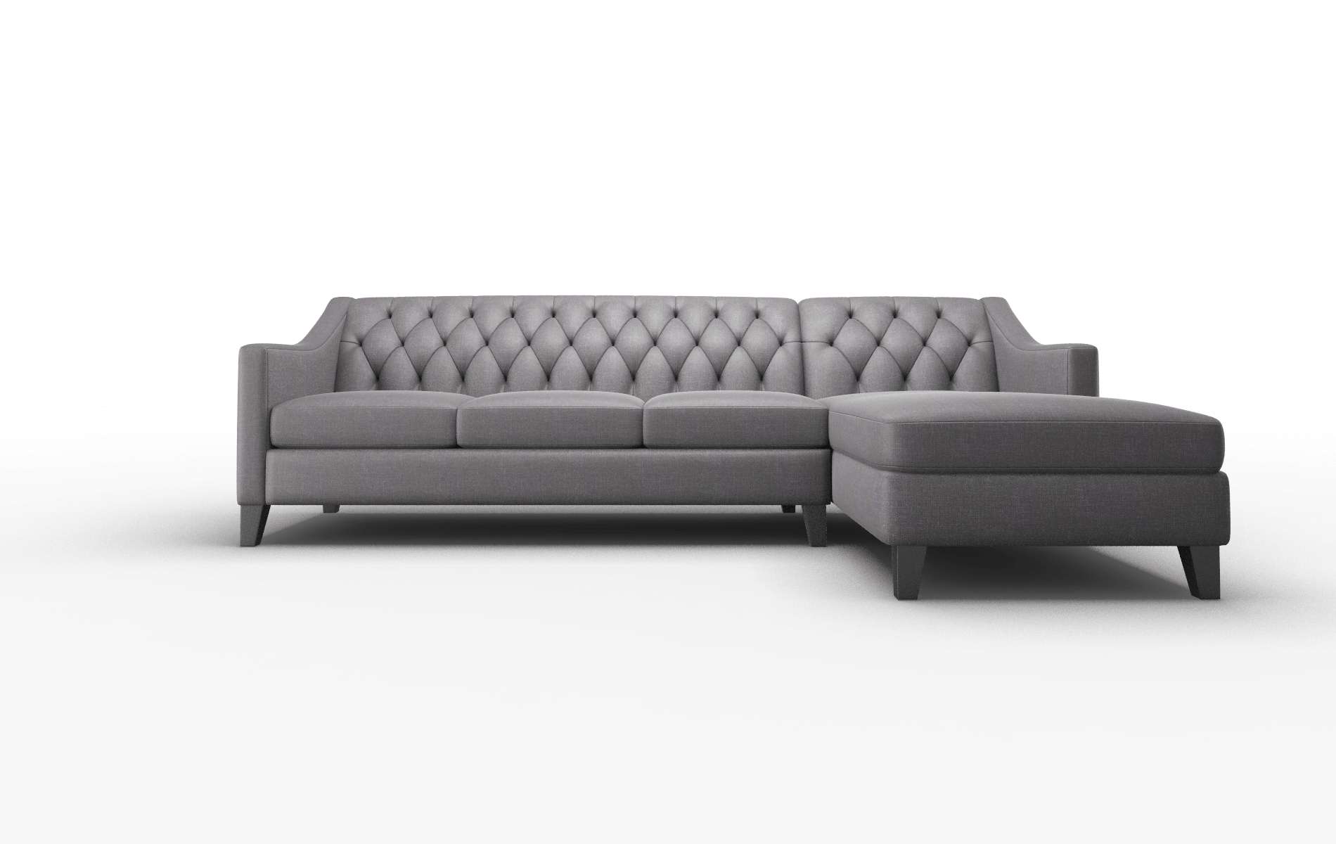 Seville Keylargo Ebony Panel espresso legs 1