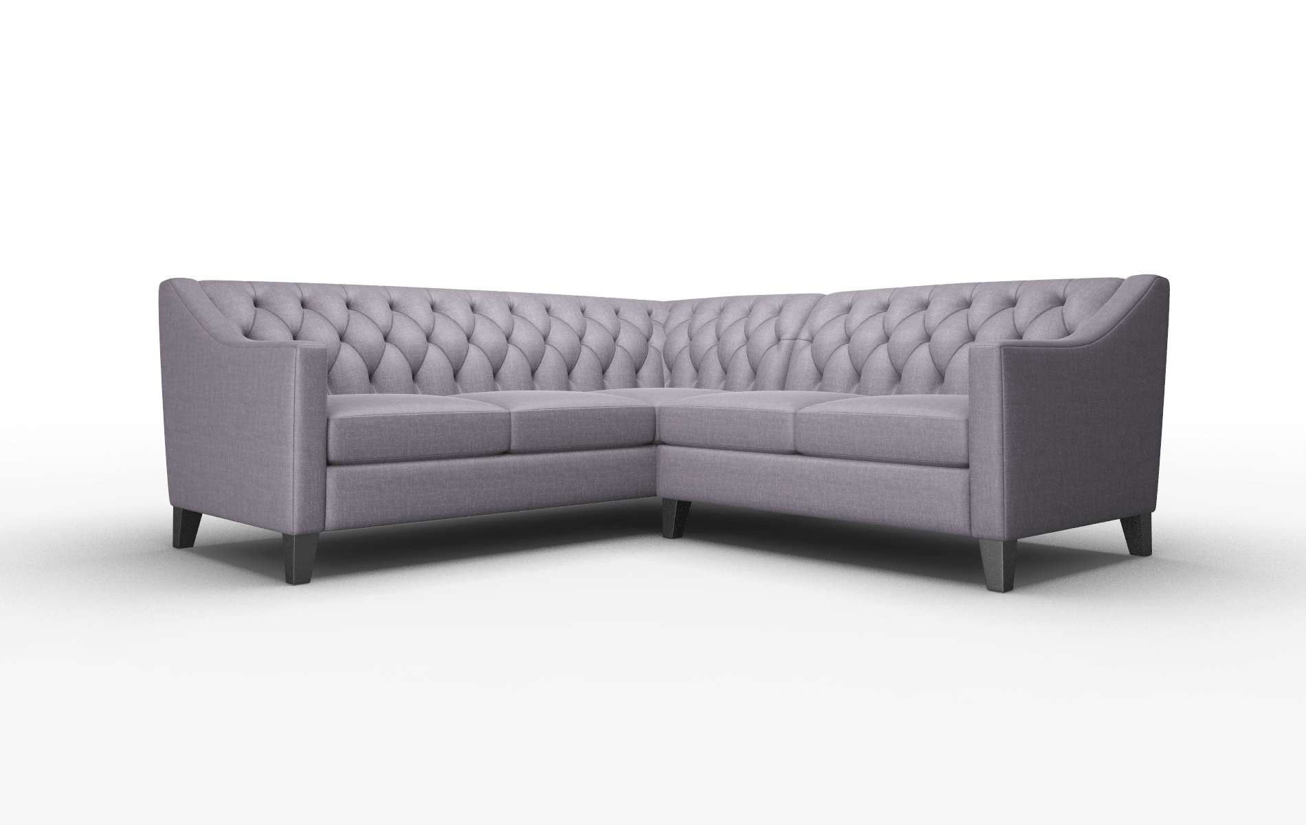 Seville Keylargo Grape Sectional espresso legs 1