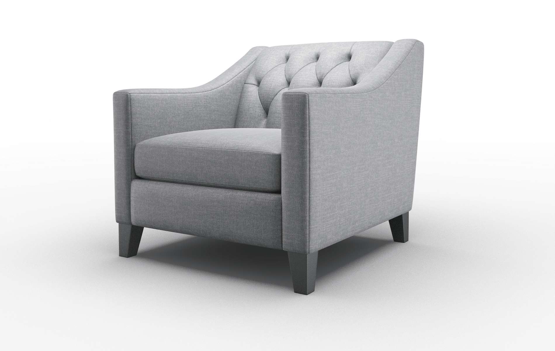 Seville Keylargo Graphite Chair espresso legs 4