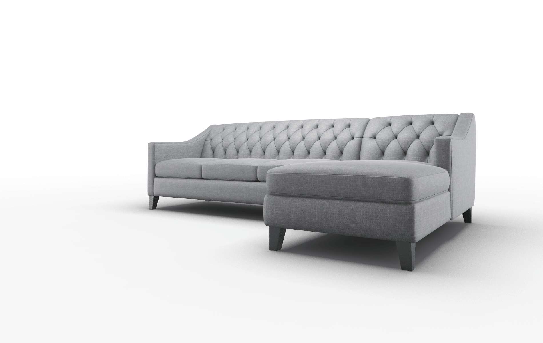 Seville Keylargo Graphite Panel espresso legs 4