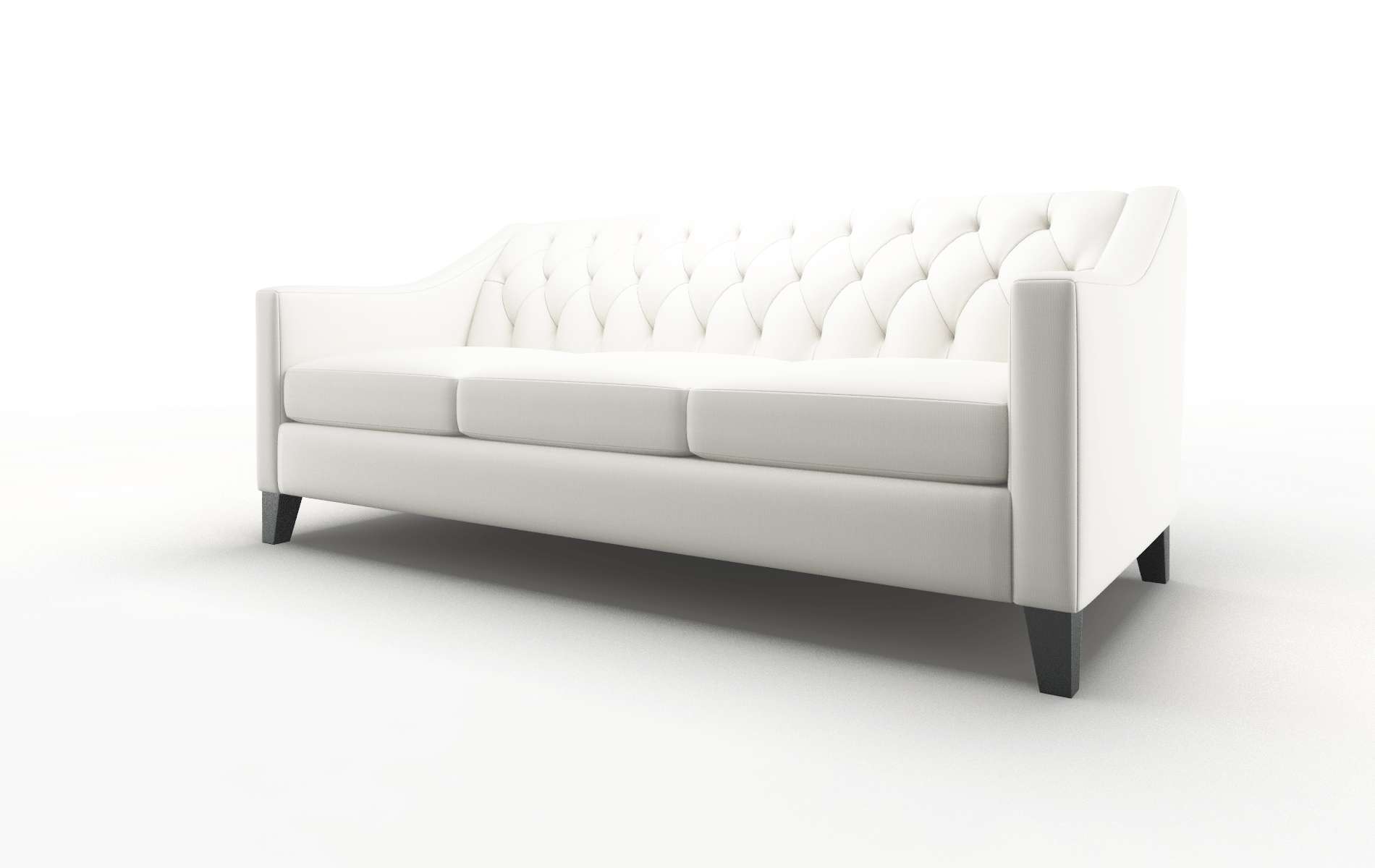 Seville Keylargo Oatmeal Sofa espresso legs 4