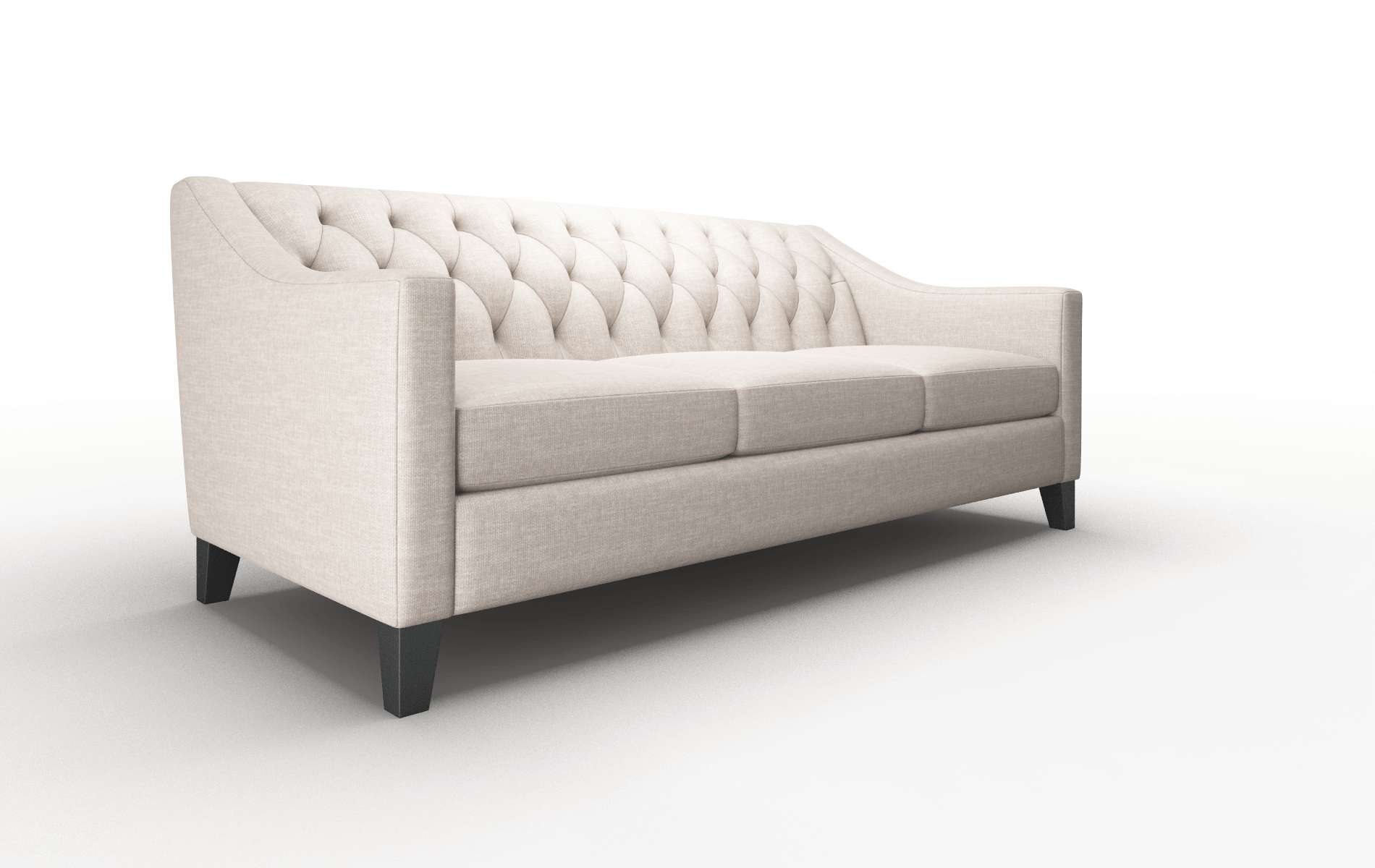 Seville Keylargo Pumice Sofa espresso legs 2