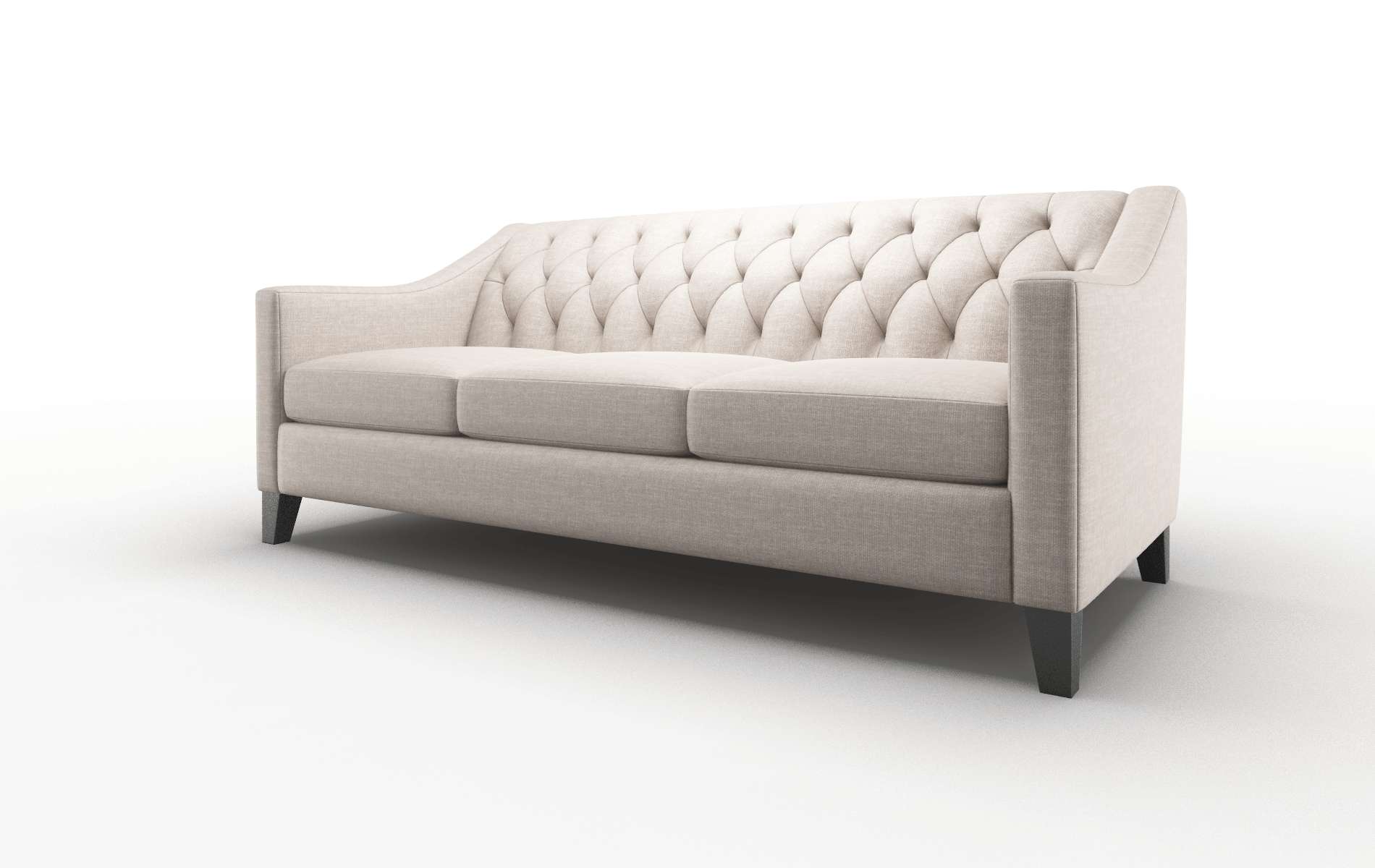 Seville Keylargo Pumice Sofa espresso legs 4