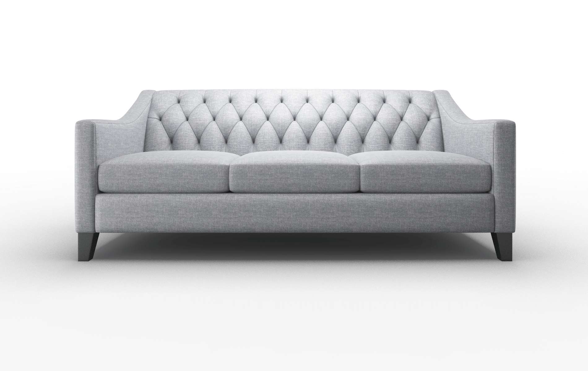 Seville Lana Ash Sofa espresso legs 1