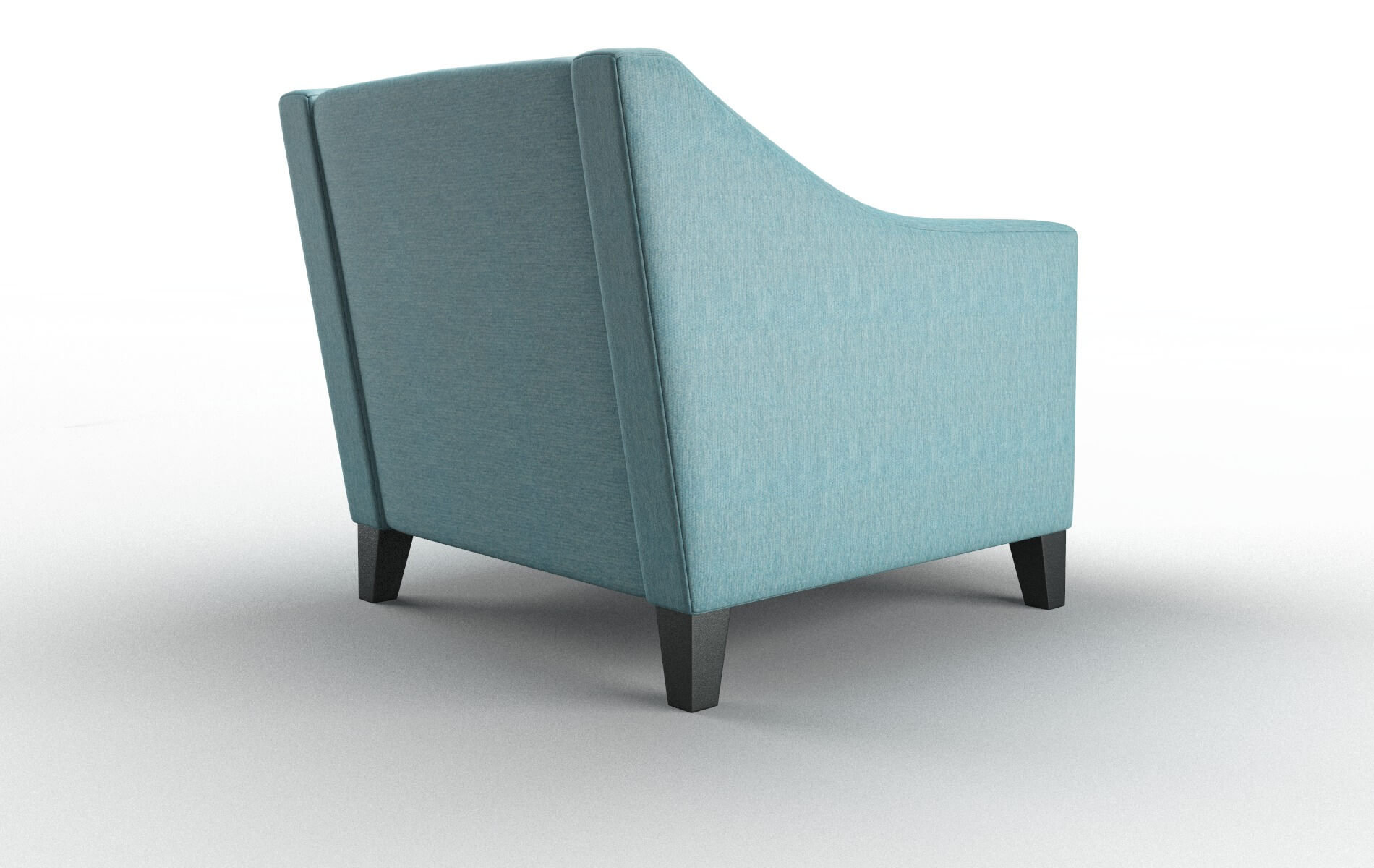 Seville Lana Peacock Chair espresso legs 5