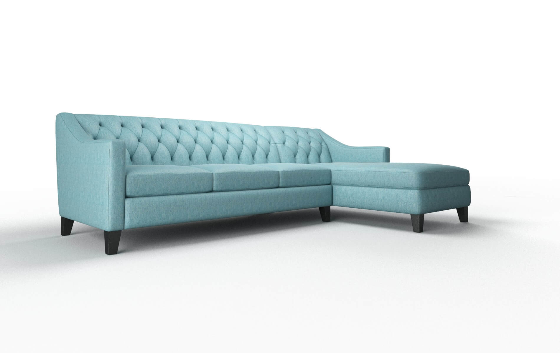 Seville Lana Peacock Panel espresso legs 2