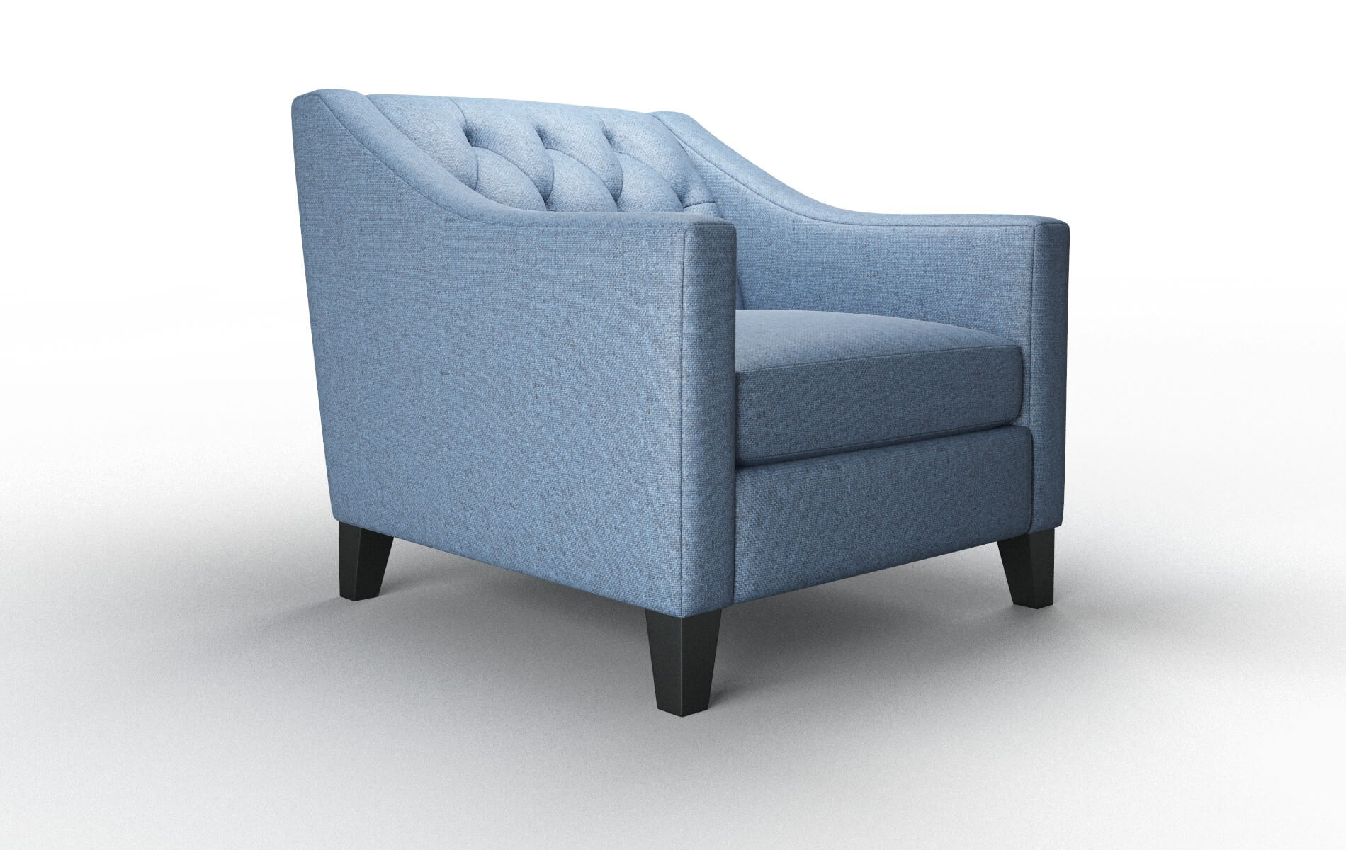 Seville Leslie Indigo Chair espresso legs 2