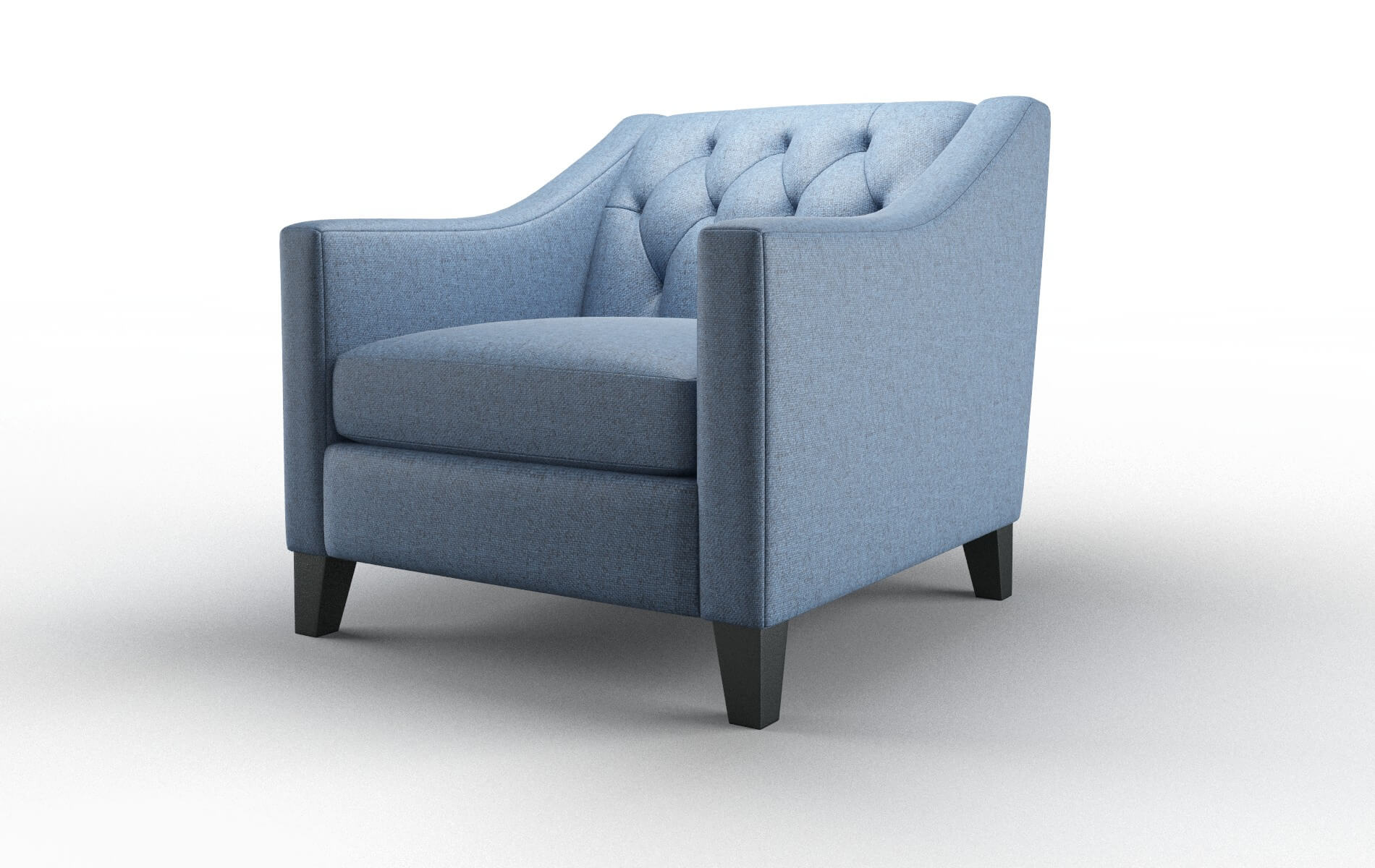 Seville Leslie Indigo Chair espresso legs 4